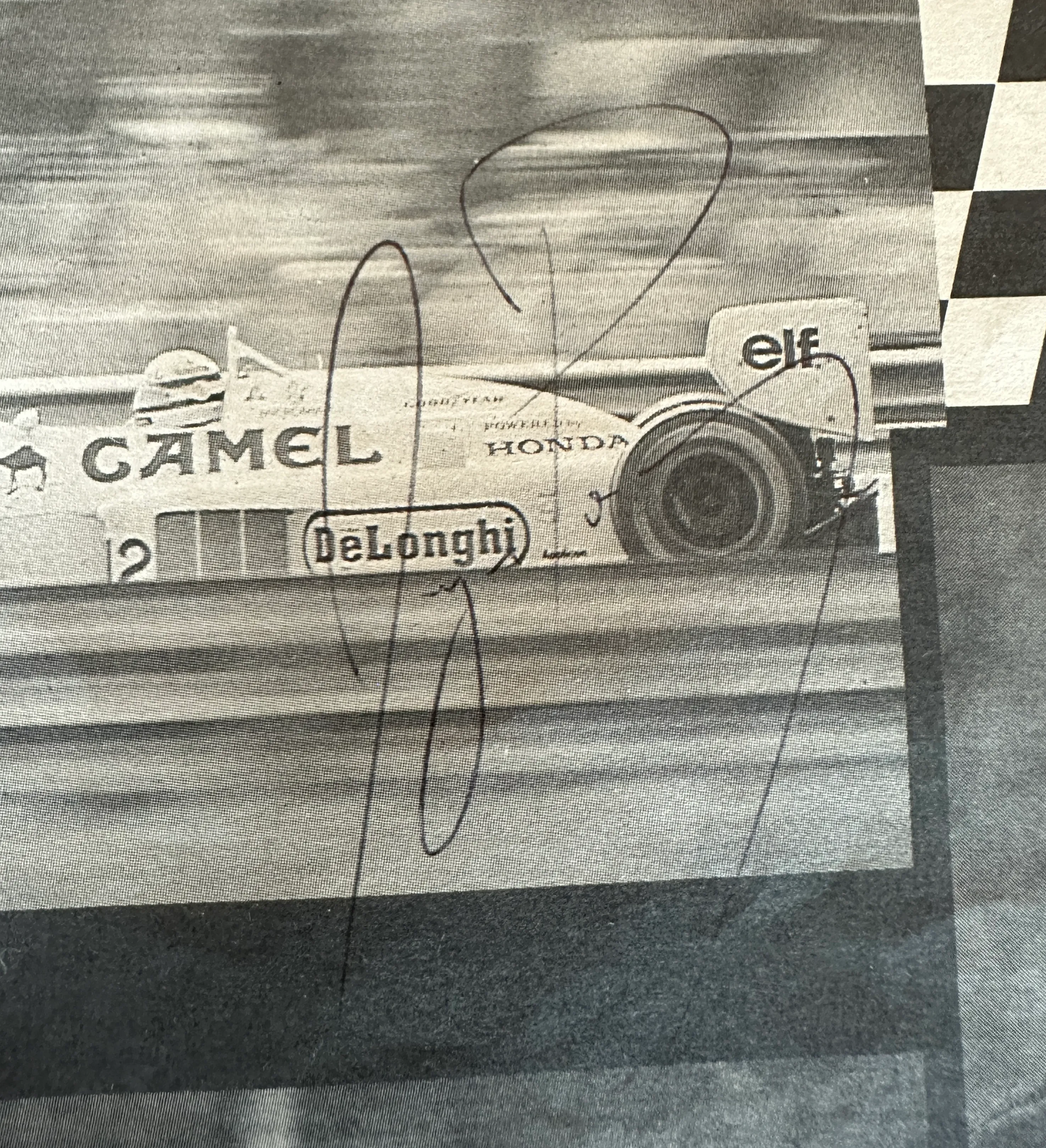 Manual Autografiado Autorama Estrela Serie Ayrton Senna Detroit Silverstone 1987 + Coche de Slot Lotus 99T — imagem 4 de 4