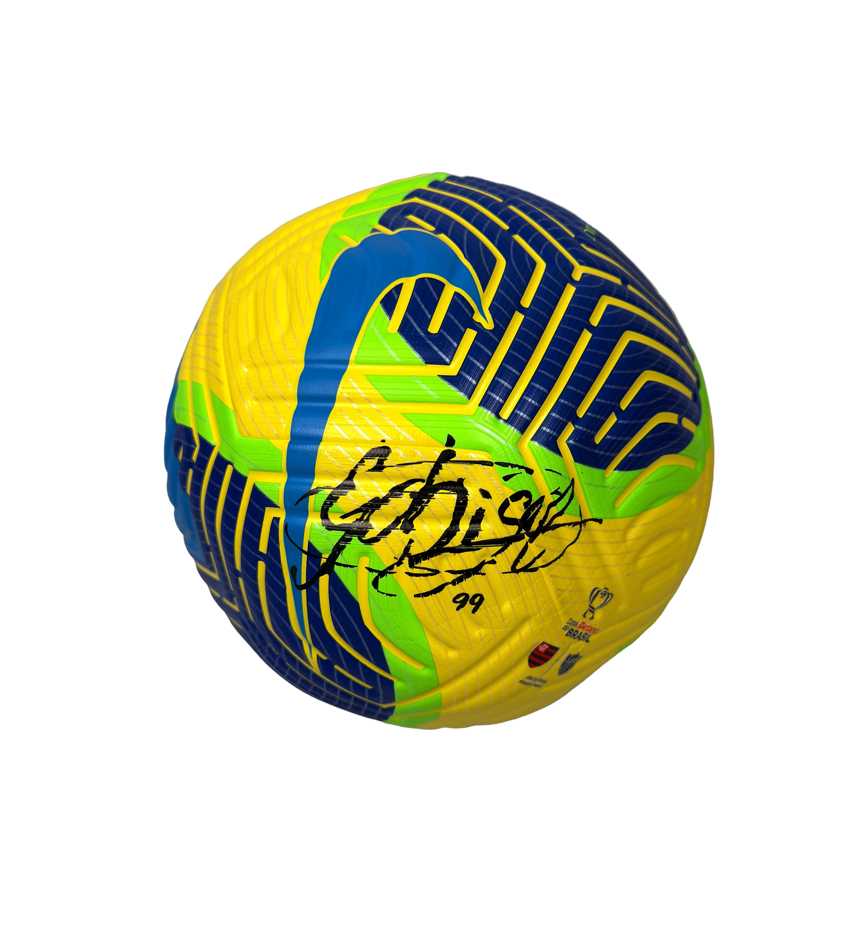Bola do Jogo de Ida Copa do Brasil 2024 Final Autografada pelo Gabigol — imagem 2 de 3