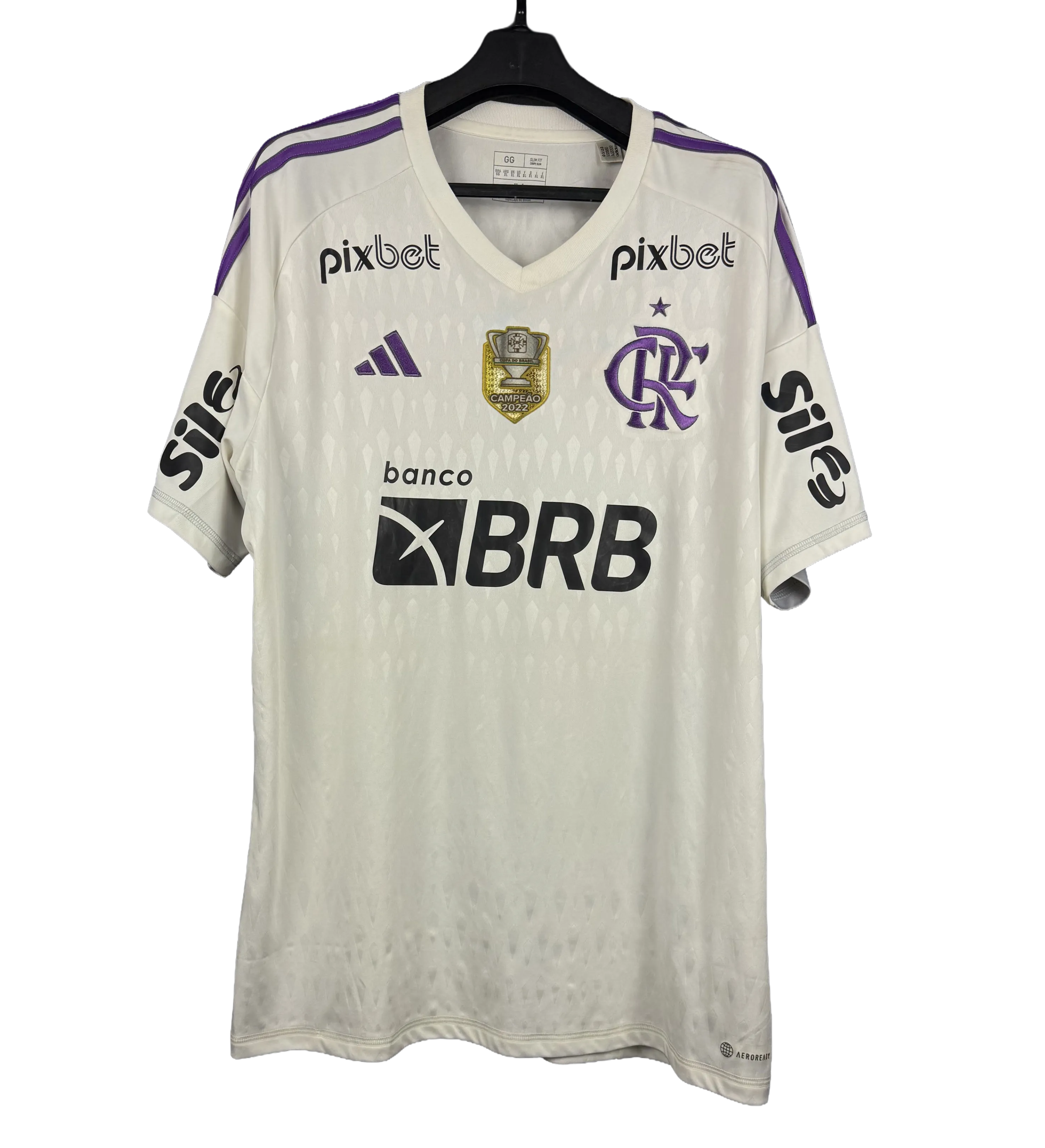 Camisa de Goleiro Flamengo Rossi 17 Primeiro Número do Paredão Brasileirão 2023 — imagem 1 de 2