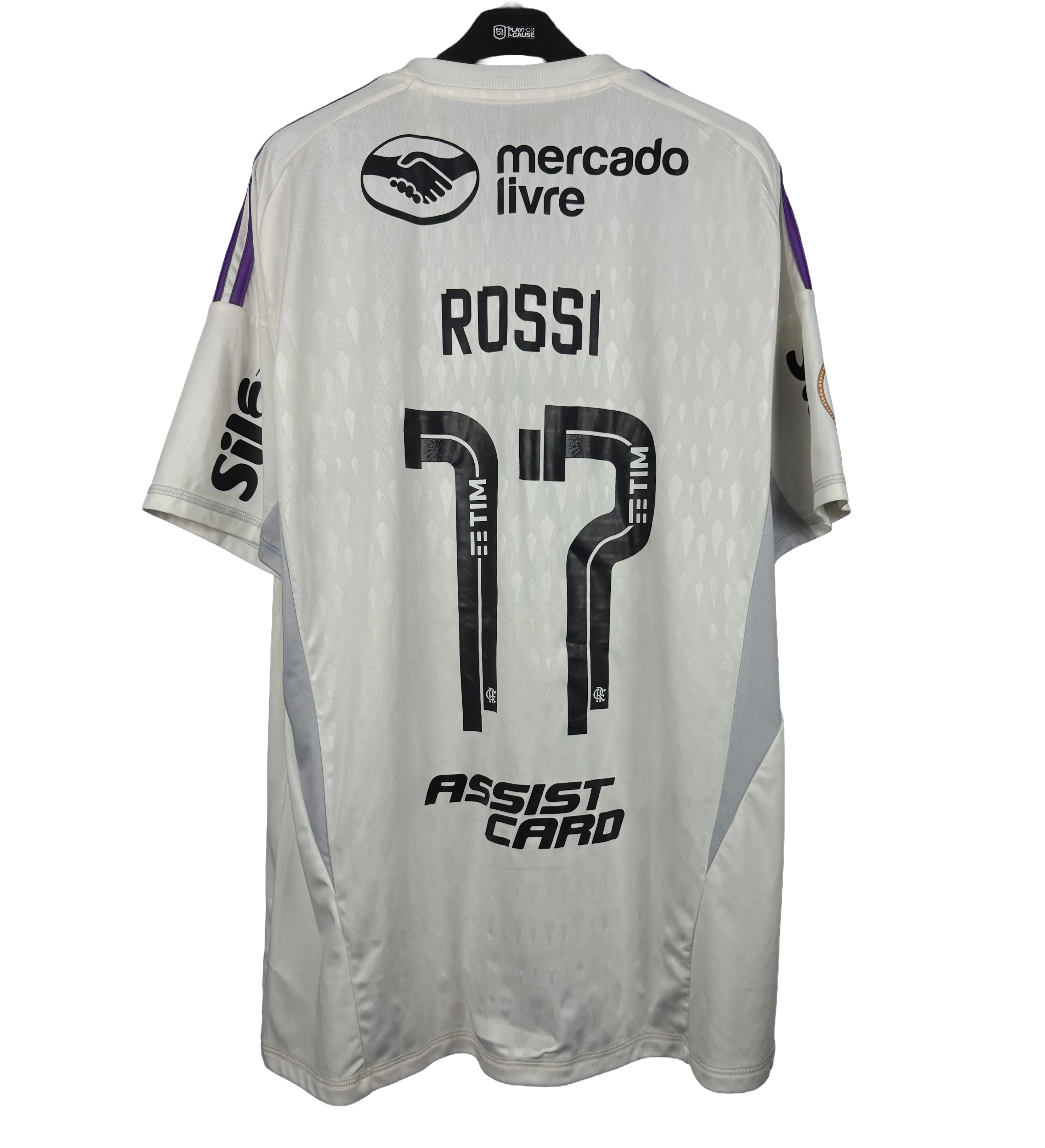 Camisa de Goleiro Flamengo Rossi 17 Primeiro Número do Paredão Brasileirão 2023 — imagem 2 de 2