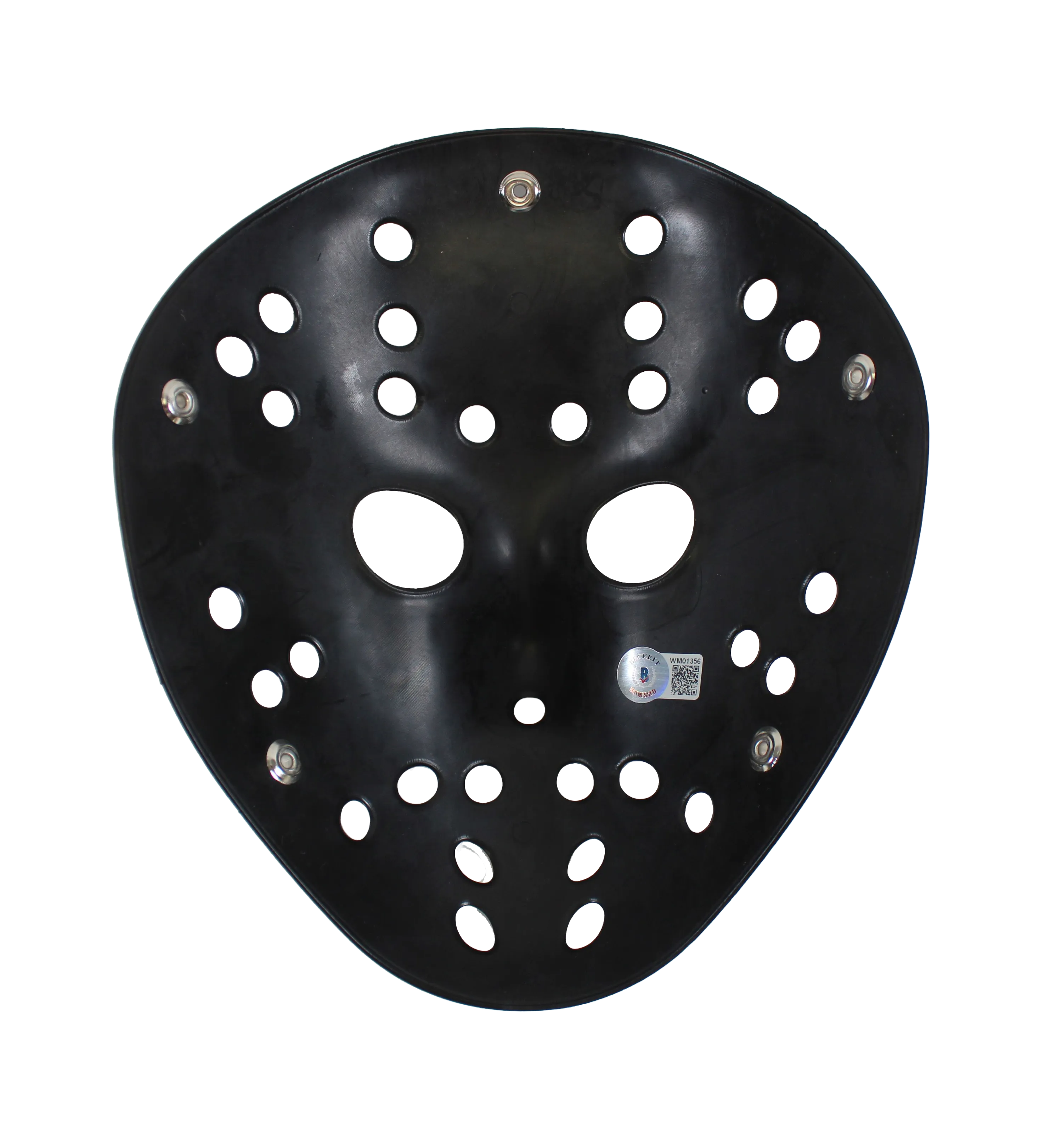 Máscara de Hóquei Friday the 13th Jason 1 Autografada por Ari Lehman — imagem 2 de 2