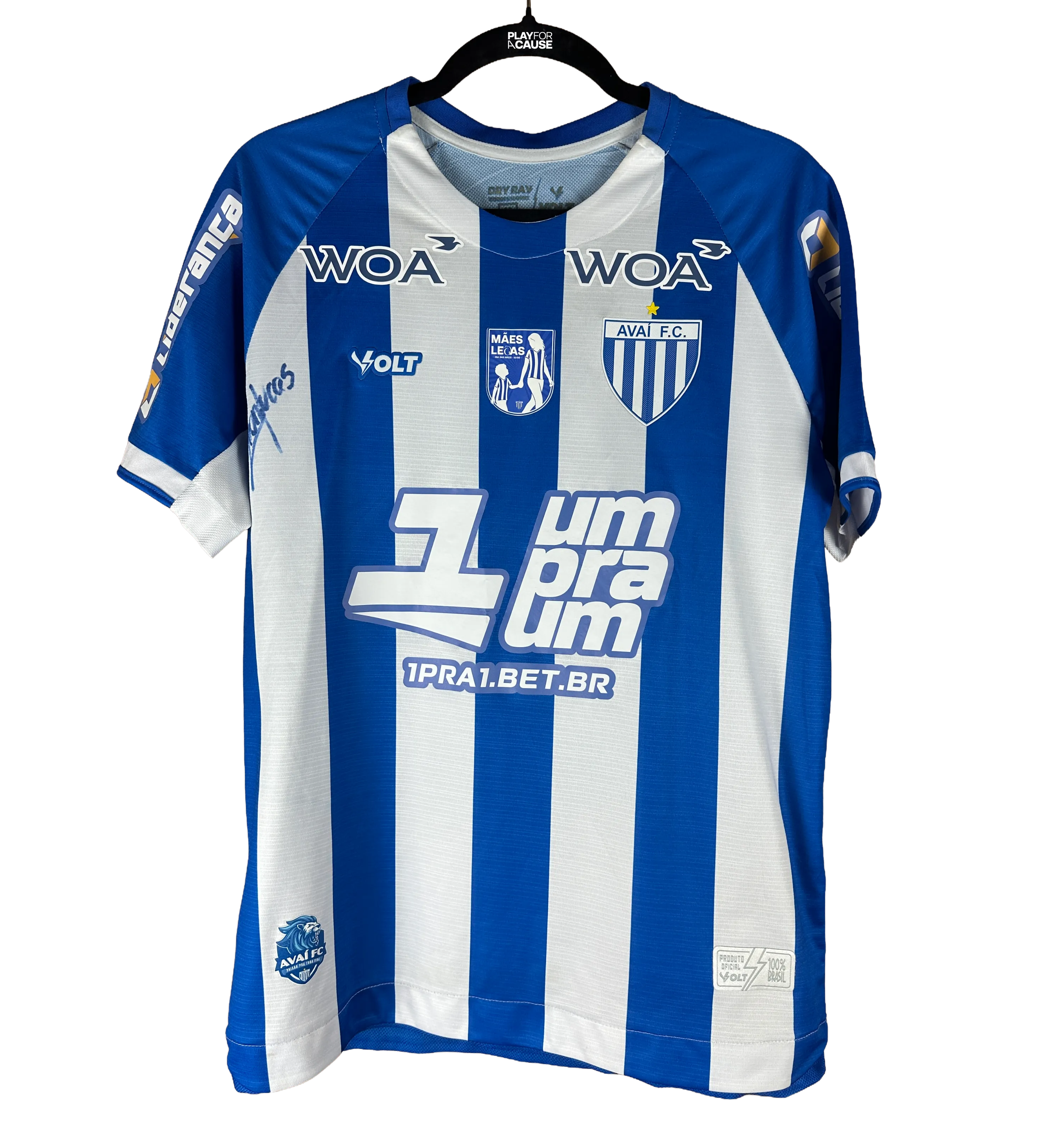 Camisa Avaí Jean Lucas Mães Leoas AVA x FOR Brasileirão B 2026 — imagem 3 de 5