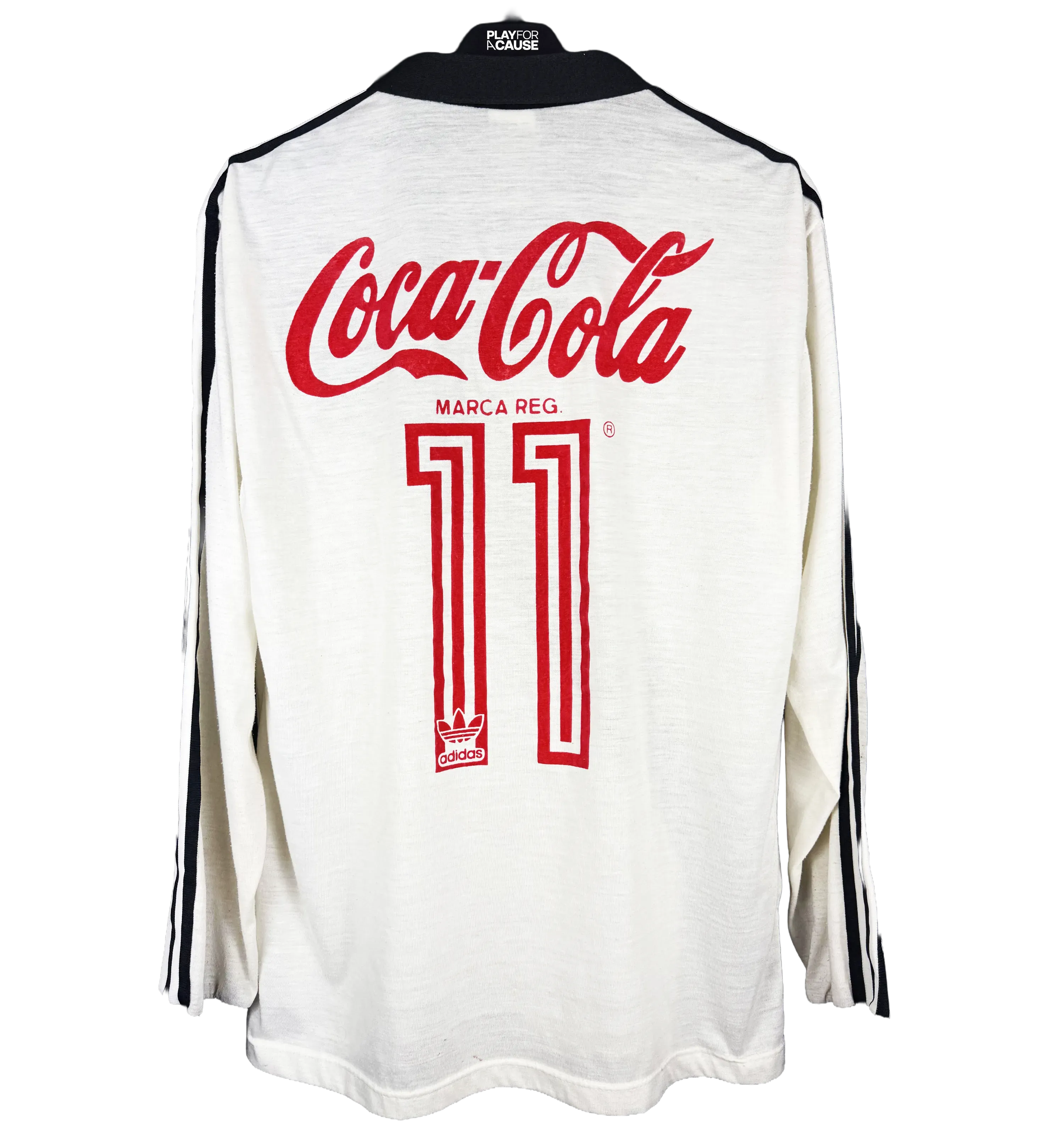 Camiseta Vasco da Gama – Romário #11 – Manga Larga – Campeonato Carioca 1988 – Firmada por el Ídolo — imagem 2 de 3