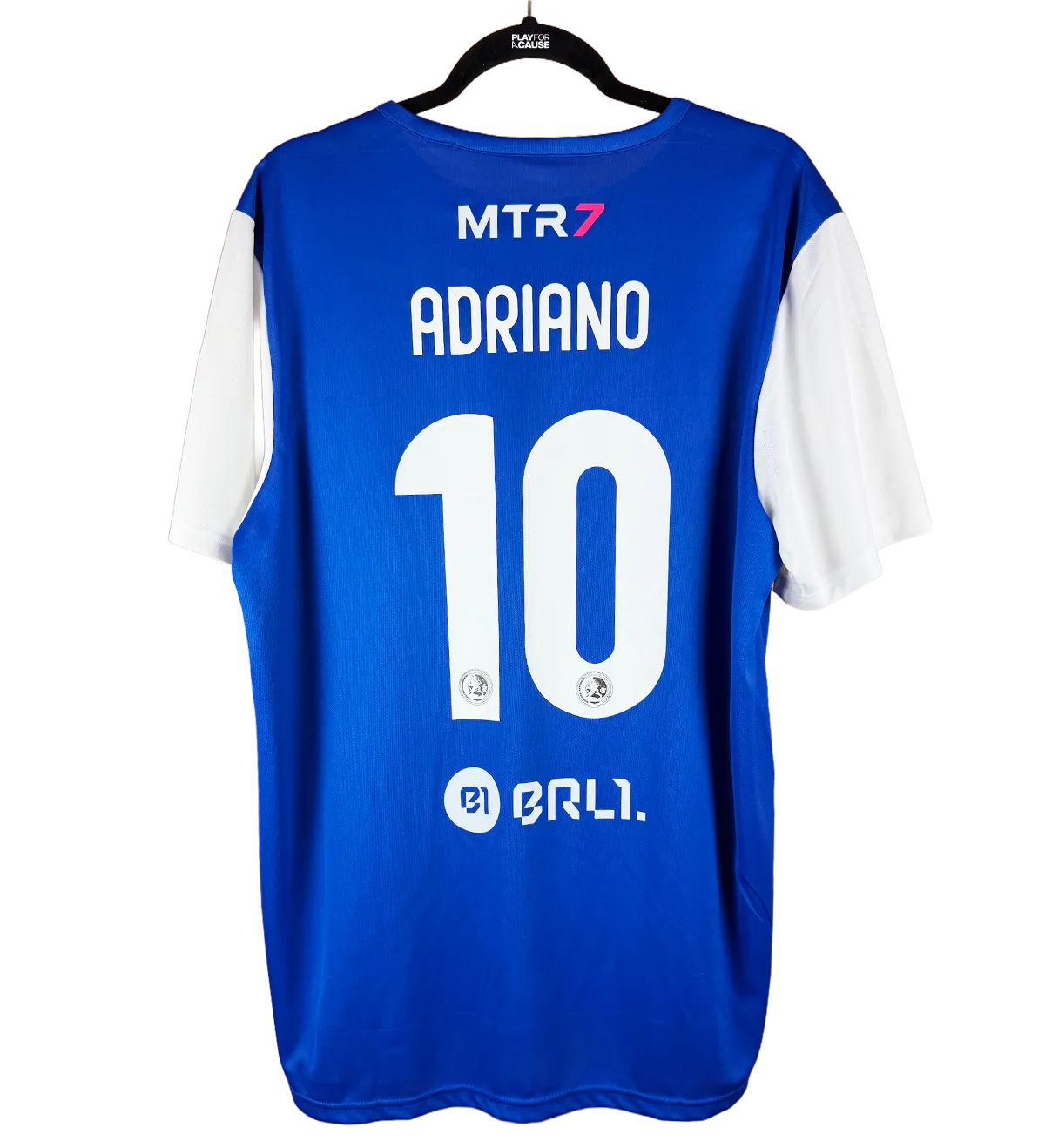 Italy Shirt - Adriano - Farewell to the Emperor - 2024 - Flamengo 4 x 3 Italy - Signed by the Emperor — imagem 3 de 4