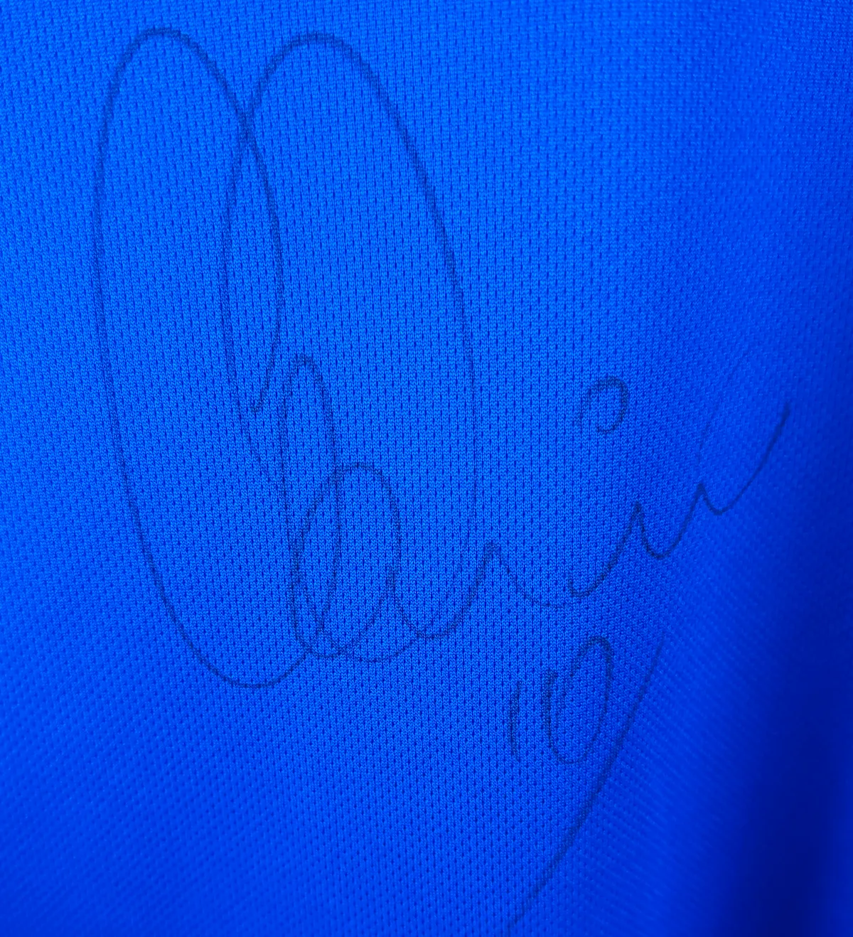 Italy Shirt - Adriano - Farewell to the Emperor - 2024 - Flamengo 4 x 3 Italy - Signed by the Emperor — imagem 2 de 4
