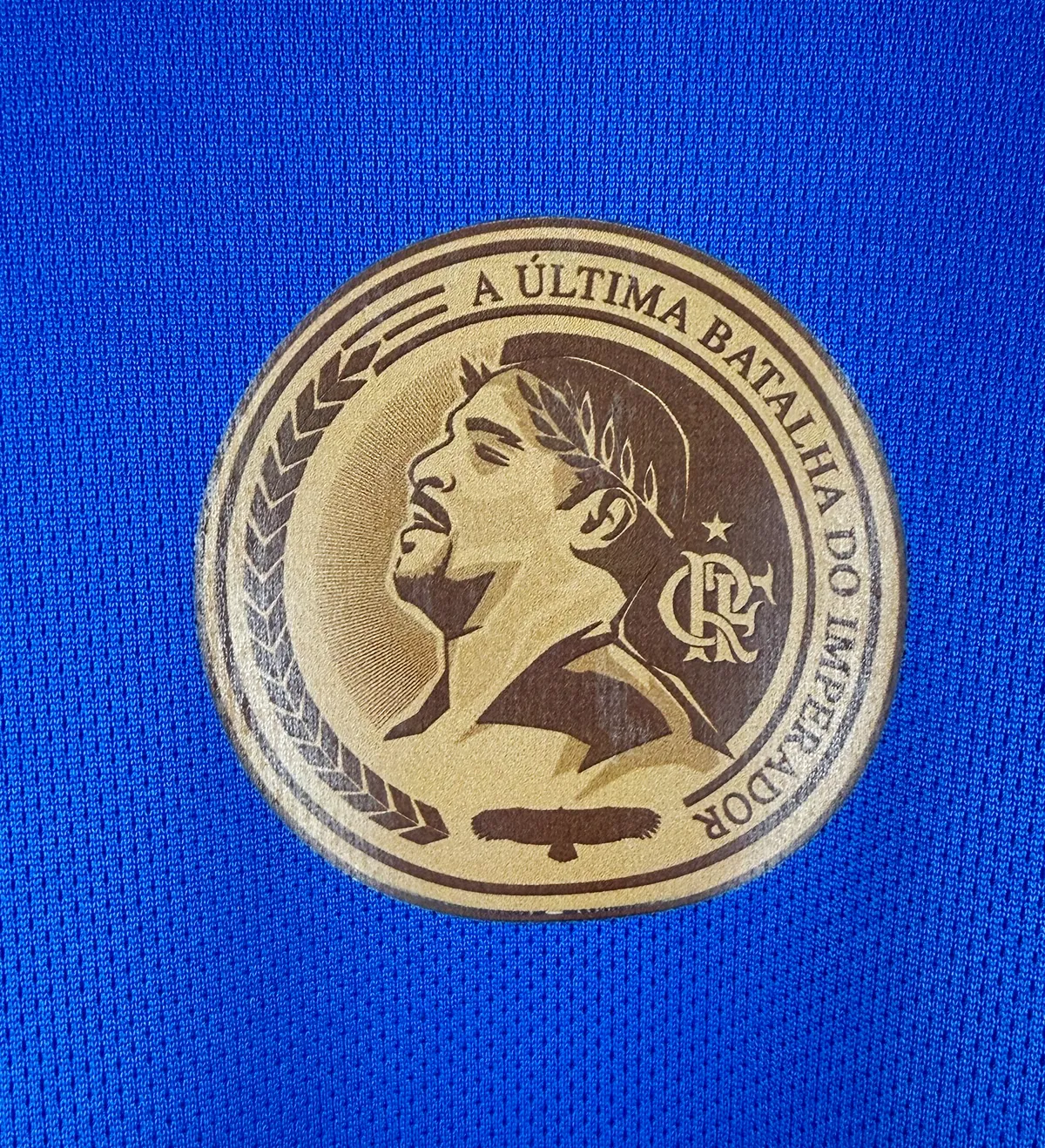 Italy Shirt - Adriano - Farewell to the Emperor - 2024 - Flamengo 4 x 3 Italy - Signed by the Emperor — imagem 4 de 4