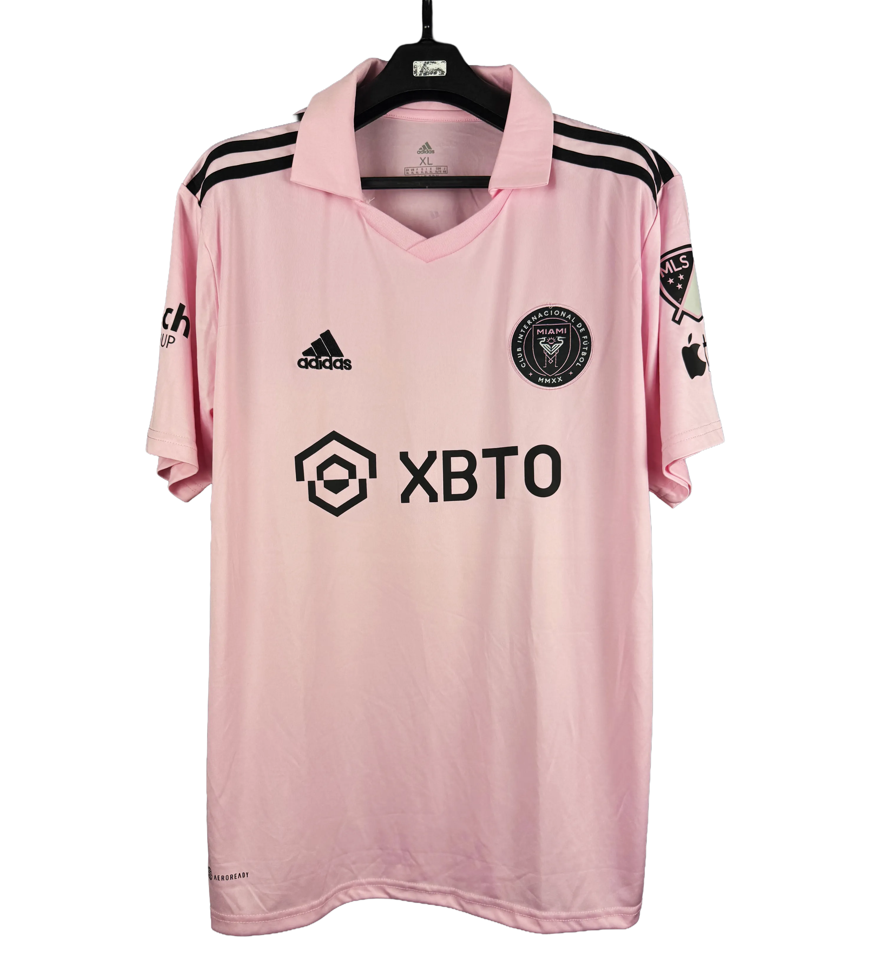 Camisa Retrô Inter Miami - Suárez #9 - Temporada 2023 - Autografada pelo Ídolo - Certificação Internacional Beckett 1W654305 — imagem 1 de 3