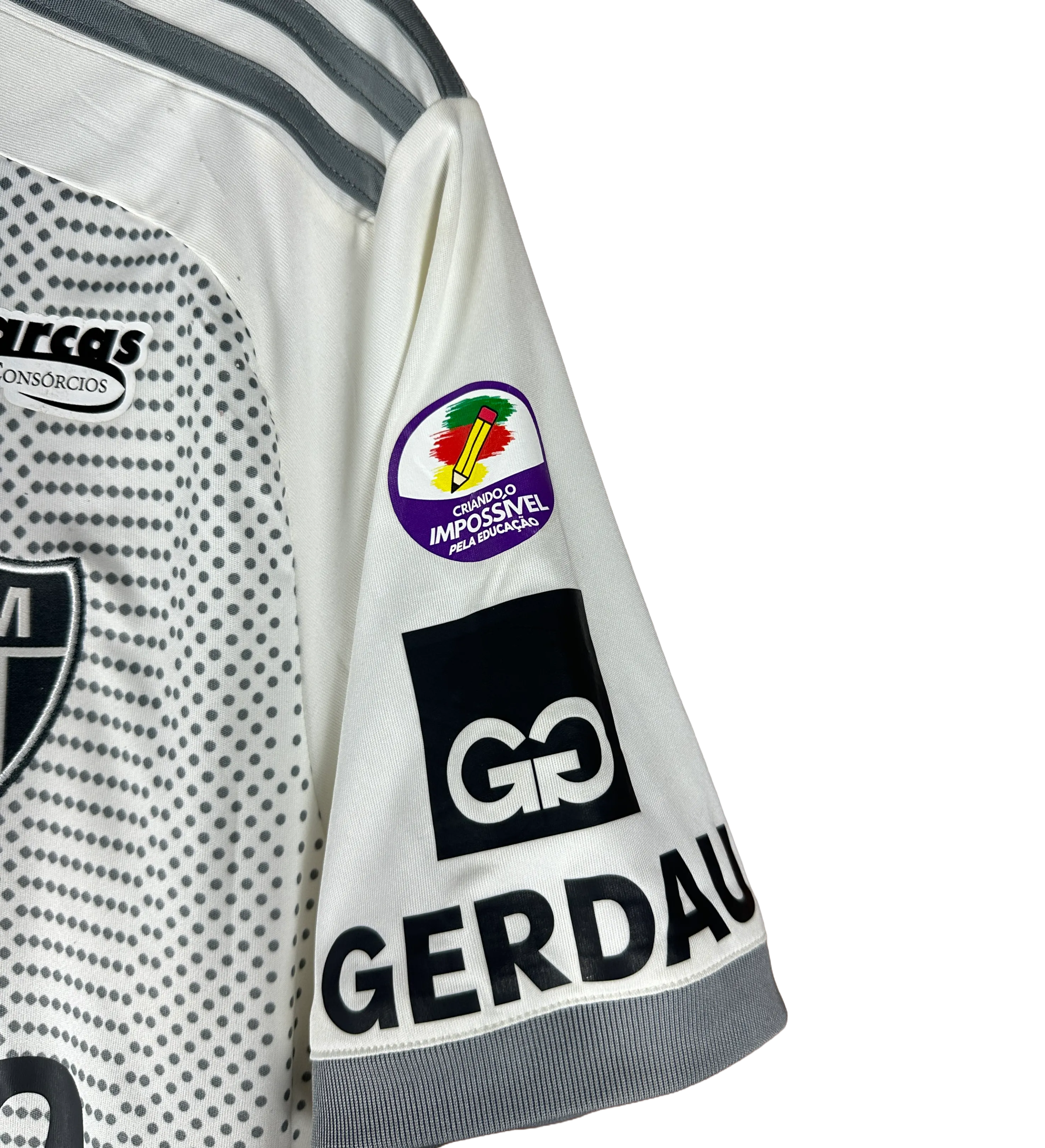 Camisa Atlético Mineiro Lyanco Semifinal Copa do Brasil Patch Crie o Impossível — imagem 3 de 5
