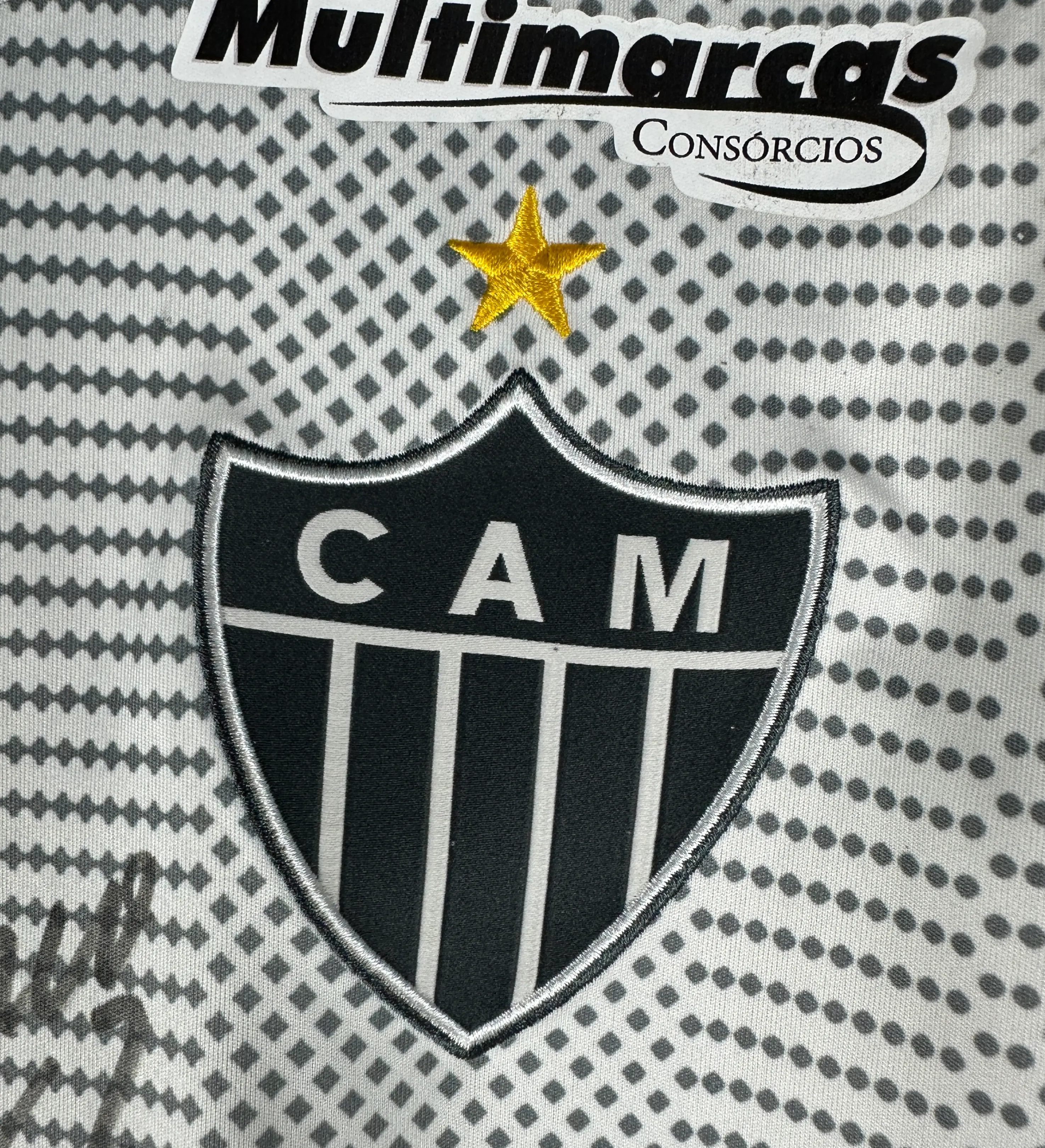 Camisa Atlético Mineiro Lyanco Semifinal Copa do Brasil Patch Crie o Impossível — imagem 4 de 5