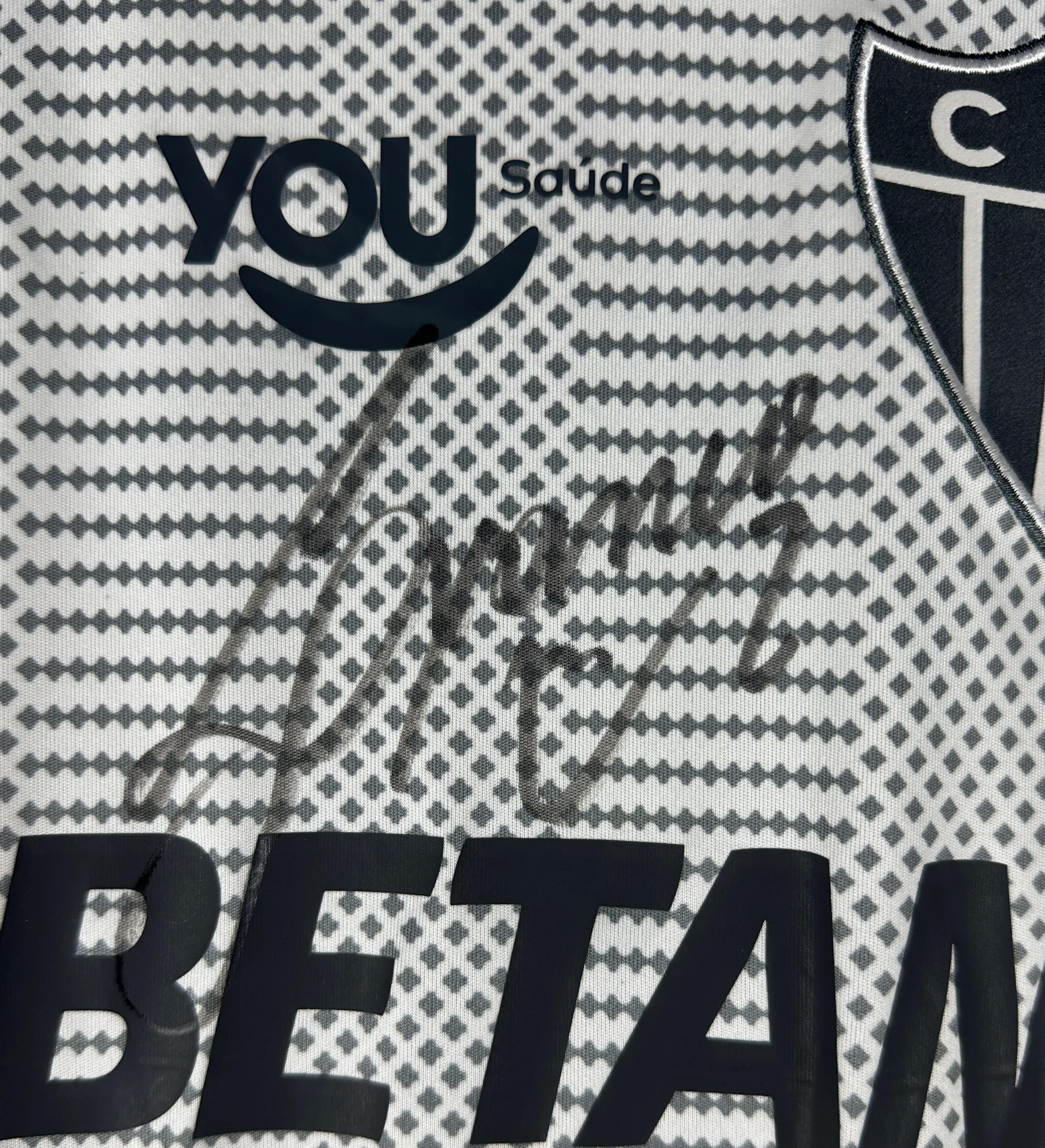 Camisa Atlético Mineiro Lyanco Semifinal Copa do Brasil Patch Crie o Impossível — imagem 5 de 5