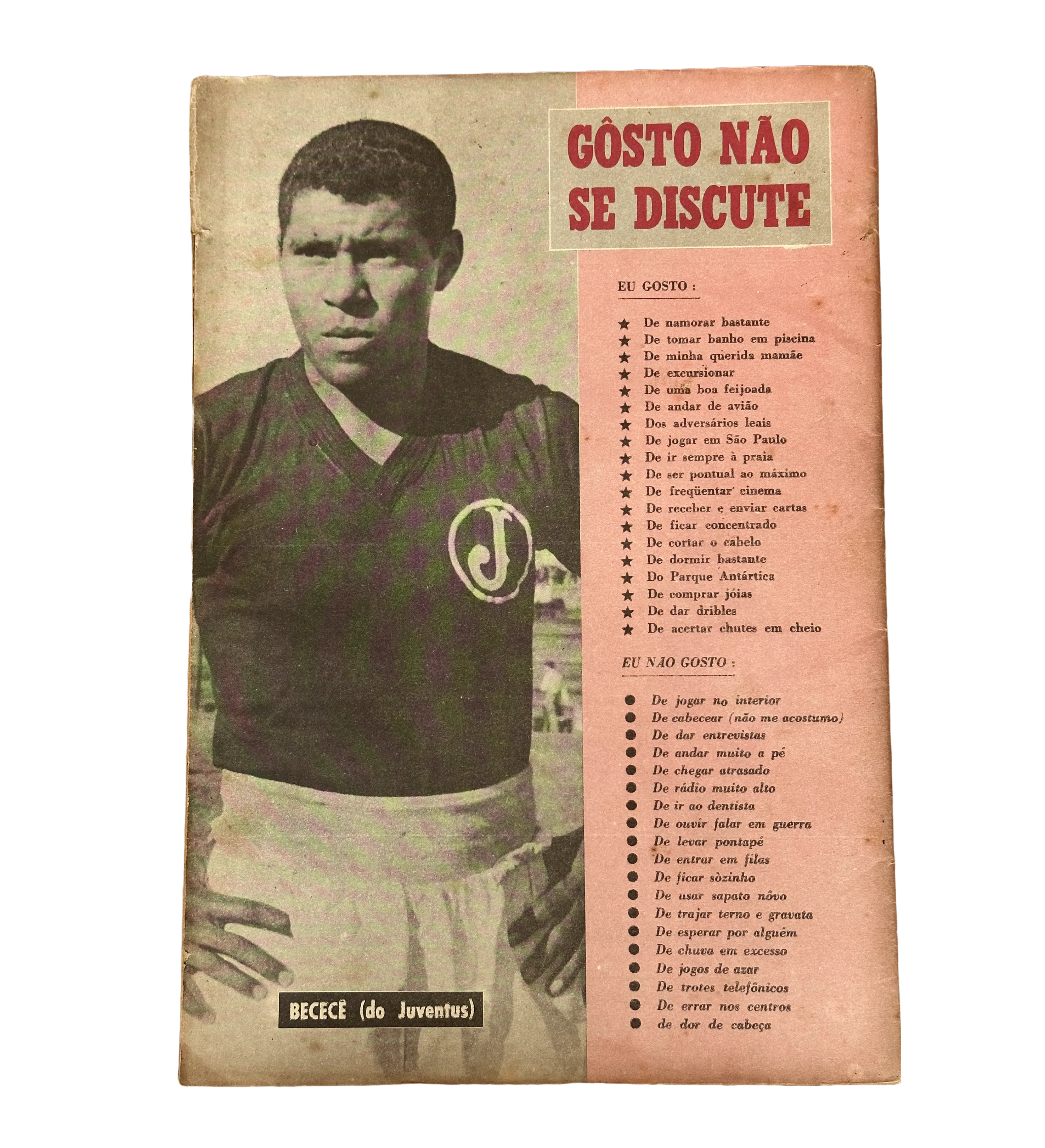 Revista do Esporte No. 153 (1962) – Garrincha & Amarildo – Signed by Amarildo – Hemmets (Swedish Newspaper) Clipping No. 71 (1960) Featuring Garrincha – PSA Authentication – Original Photograph of Garrincha and Amarildo with Botafogo (O Globo Photographic — imagem 3 de 5