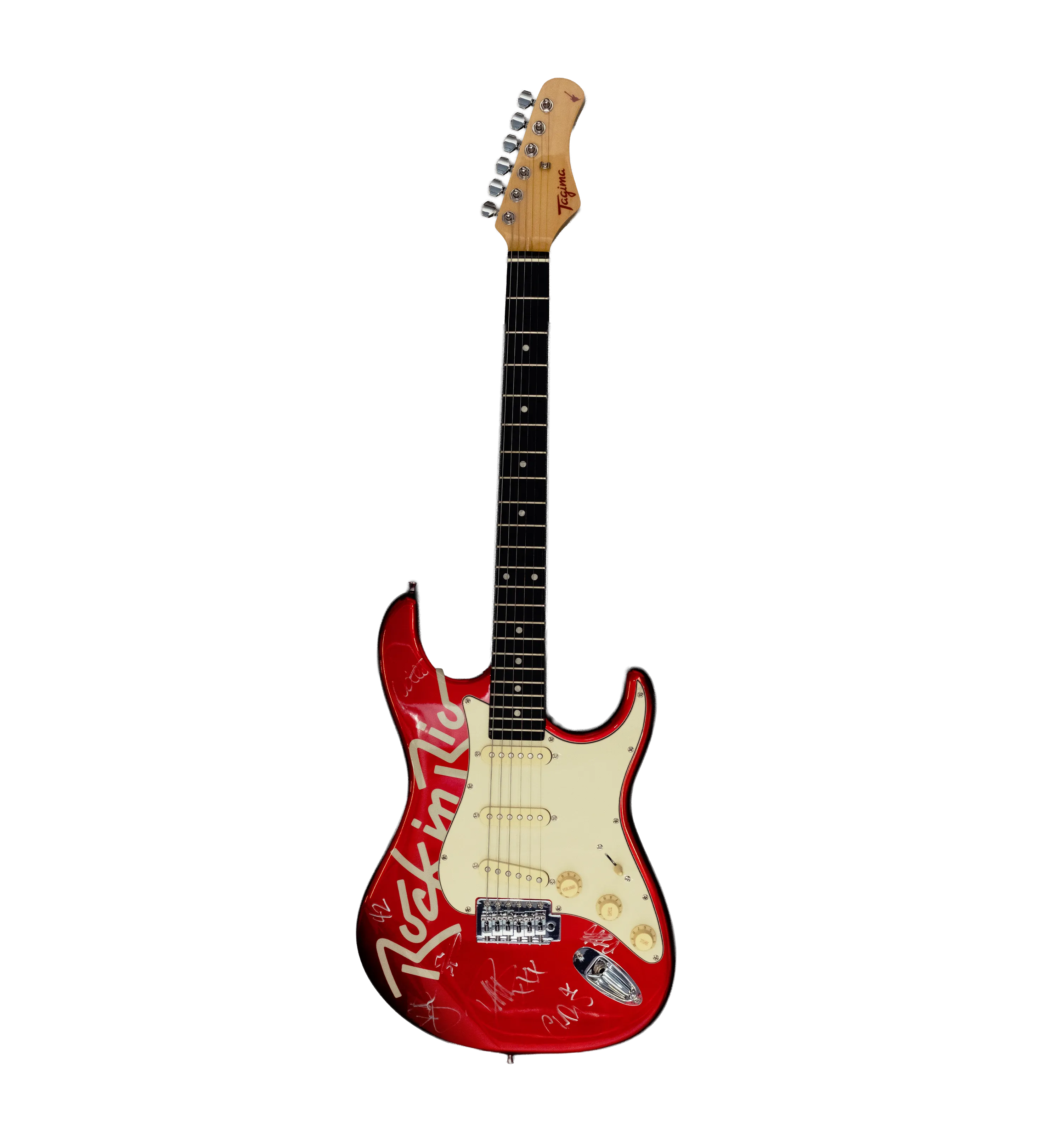 Guitarra autografiada de Foo Fighters — imagem 1 de 2