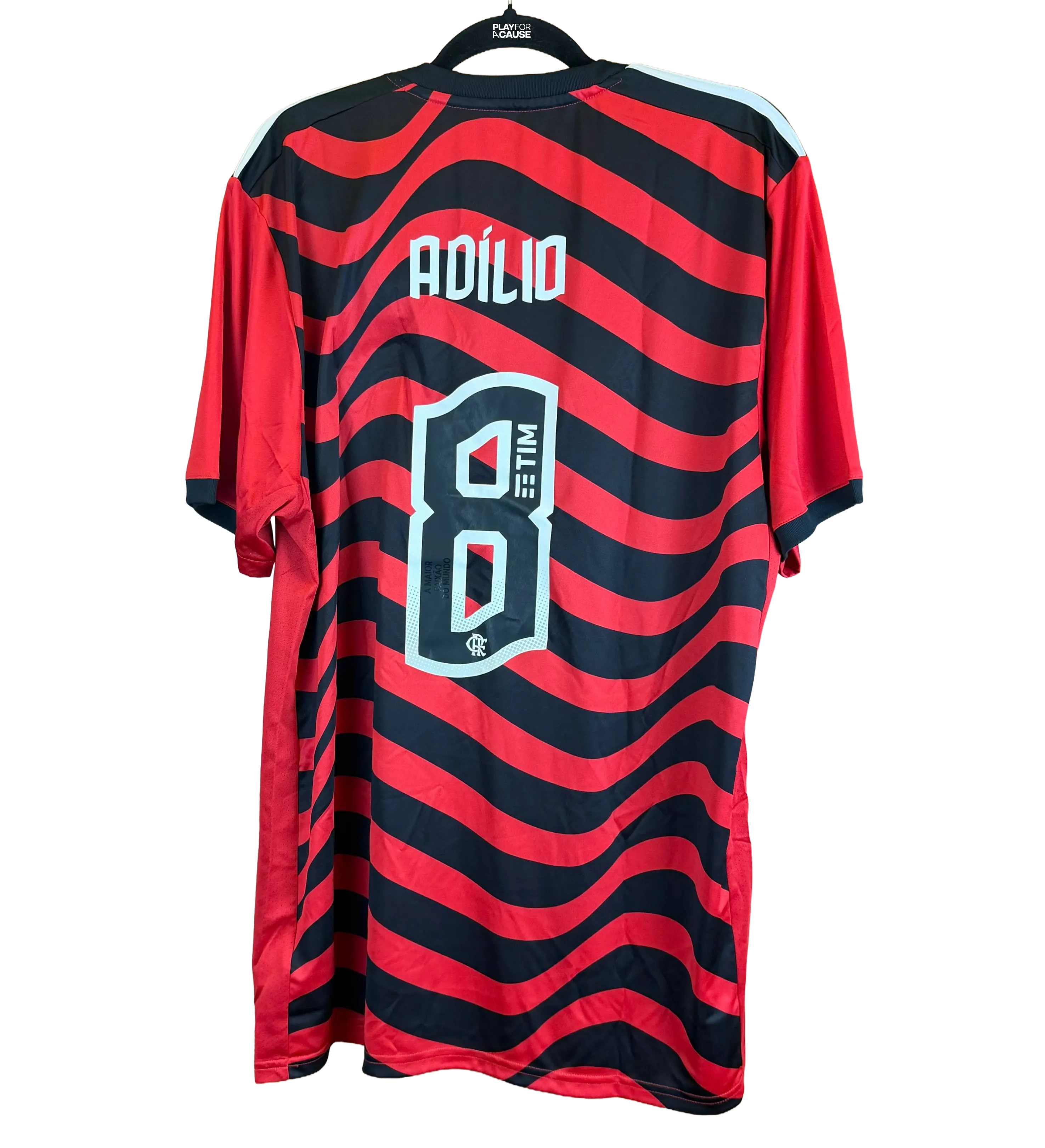 Camisa Autografada Flamengo Adílio Temporada 2022  — imagem 2 de 3
