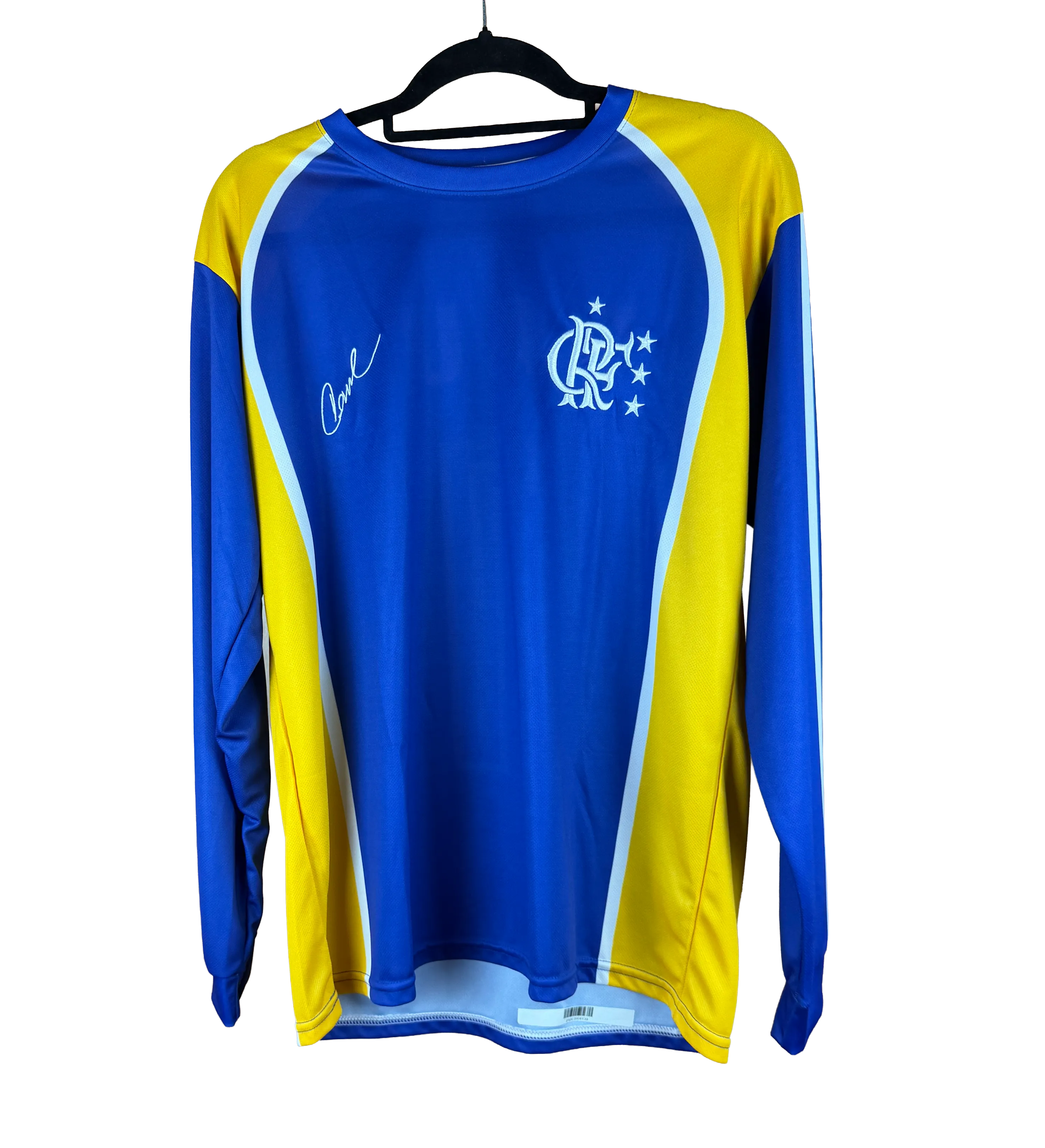 Flamengo Retro Jersey – Raul – 1983 Season – Signed + Farewell Match Ticket — imagem 1 de 6