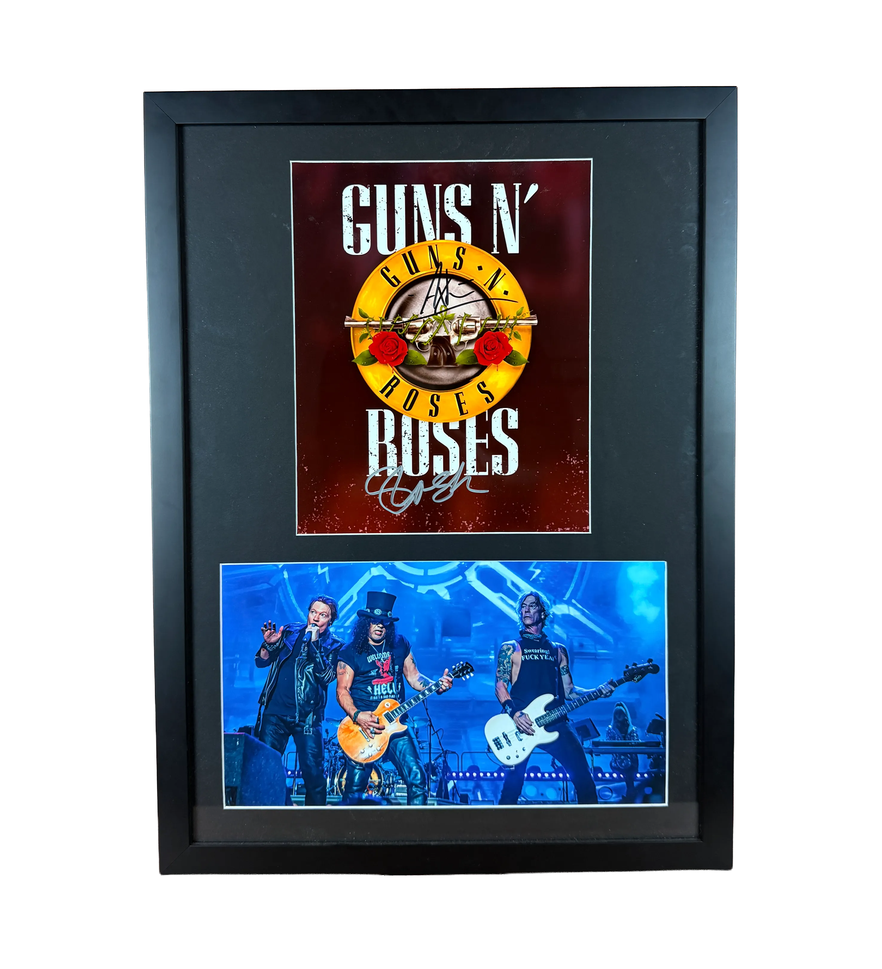 Mini Póster – Guns N’ Roses – Firmado por Axl Rose y Slash — imagem 2 de 3