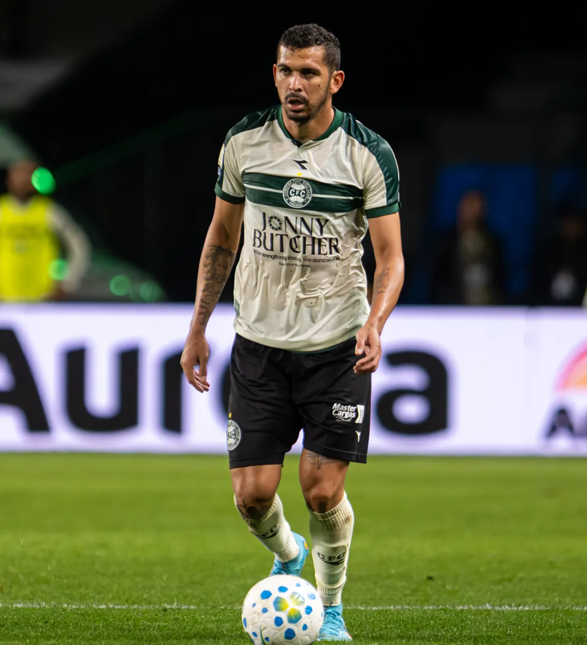 Camisa Coritiba Bruno Melo Especial Jonny Butcher CFC 2 x 1 CHA Brasileirão 2026 Usada e Autografada Pelo Jogador — imagem 2 de 3