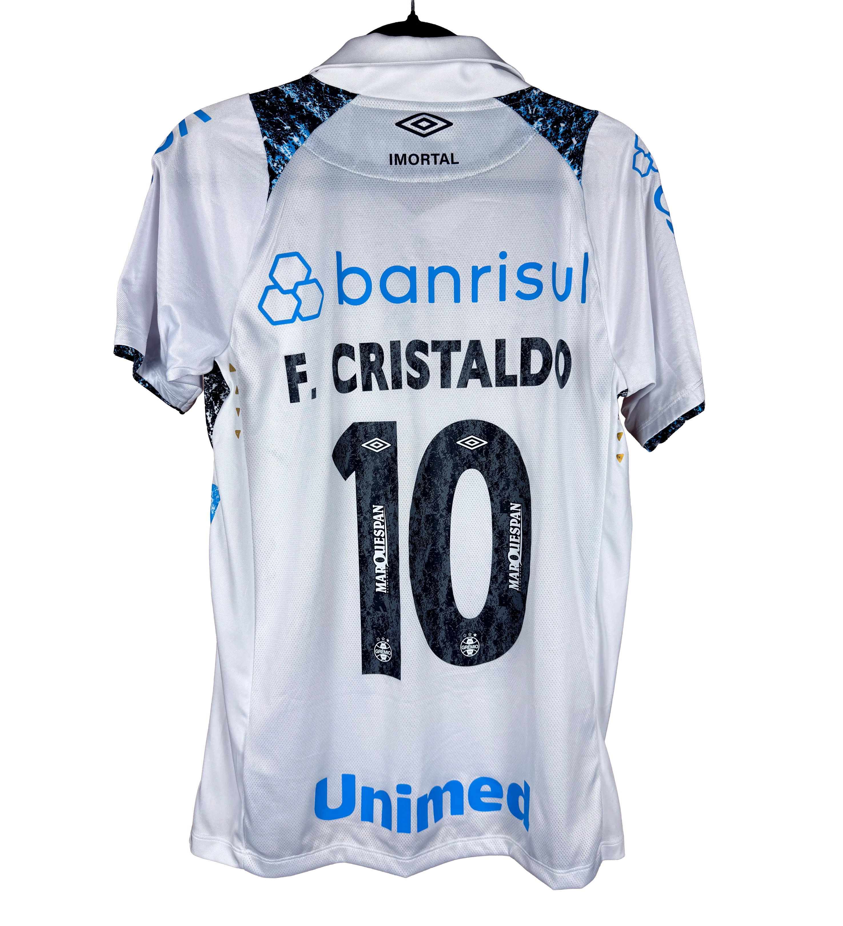 Camisa Grêmio Franco Cristaldo Copa Libertadores 2024 Autografada pelo Elenco — imagem 2 de 7