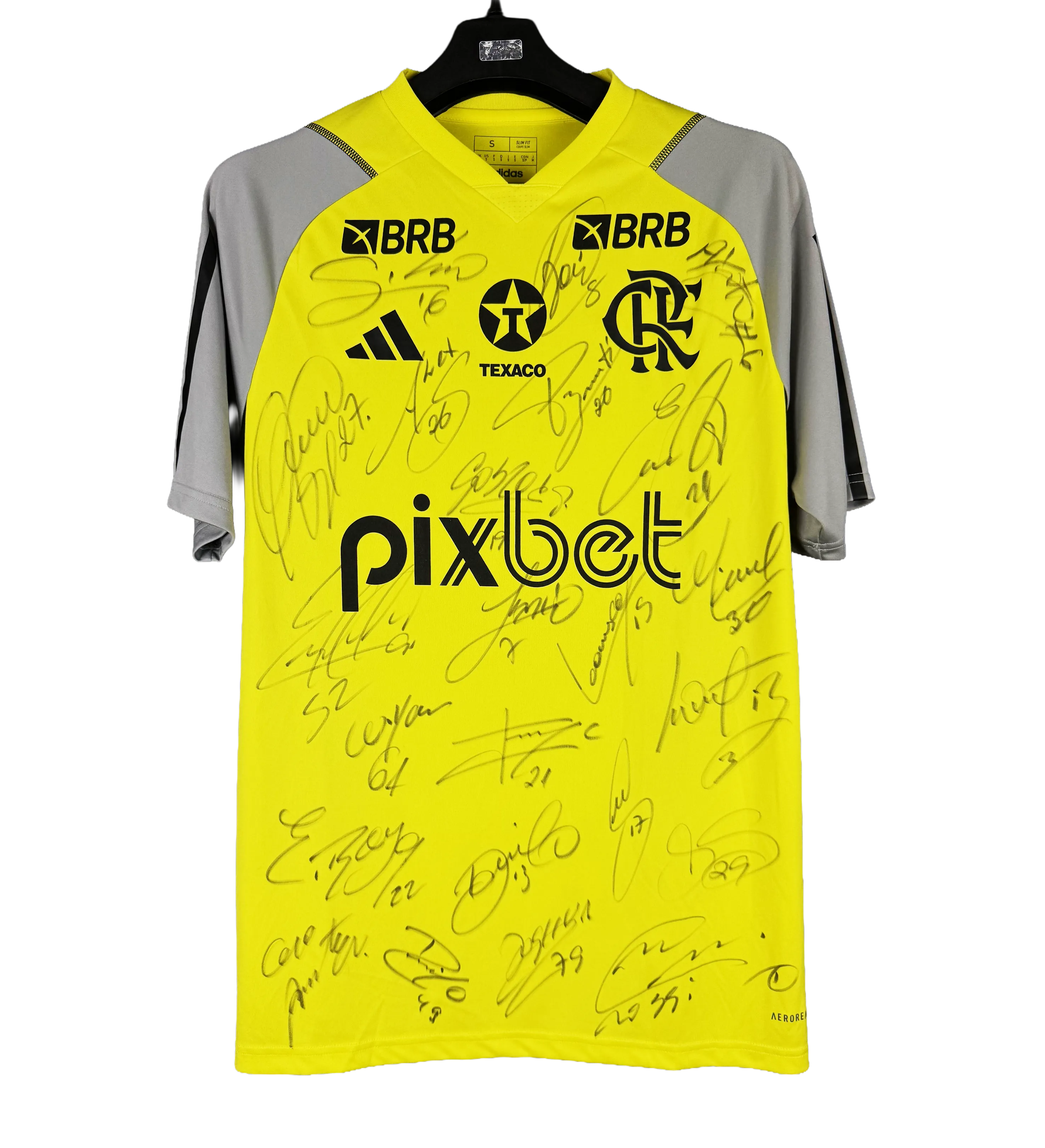 Camiseta de Entrenamiento Clube de Regatas do Flamengo – Temporada 2024 – Autografiada por el Plantel — imagem 1 de 3