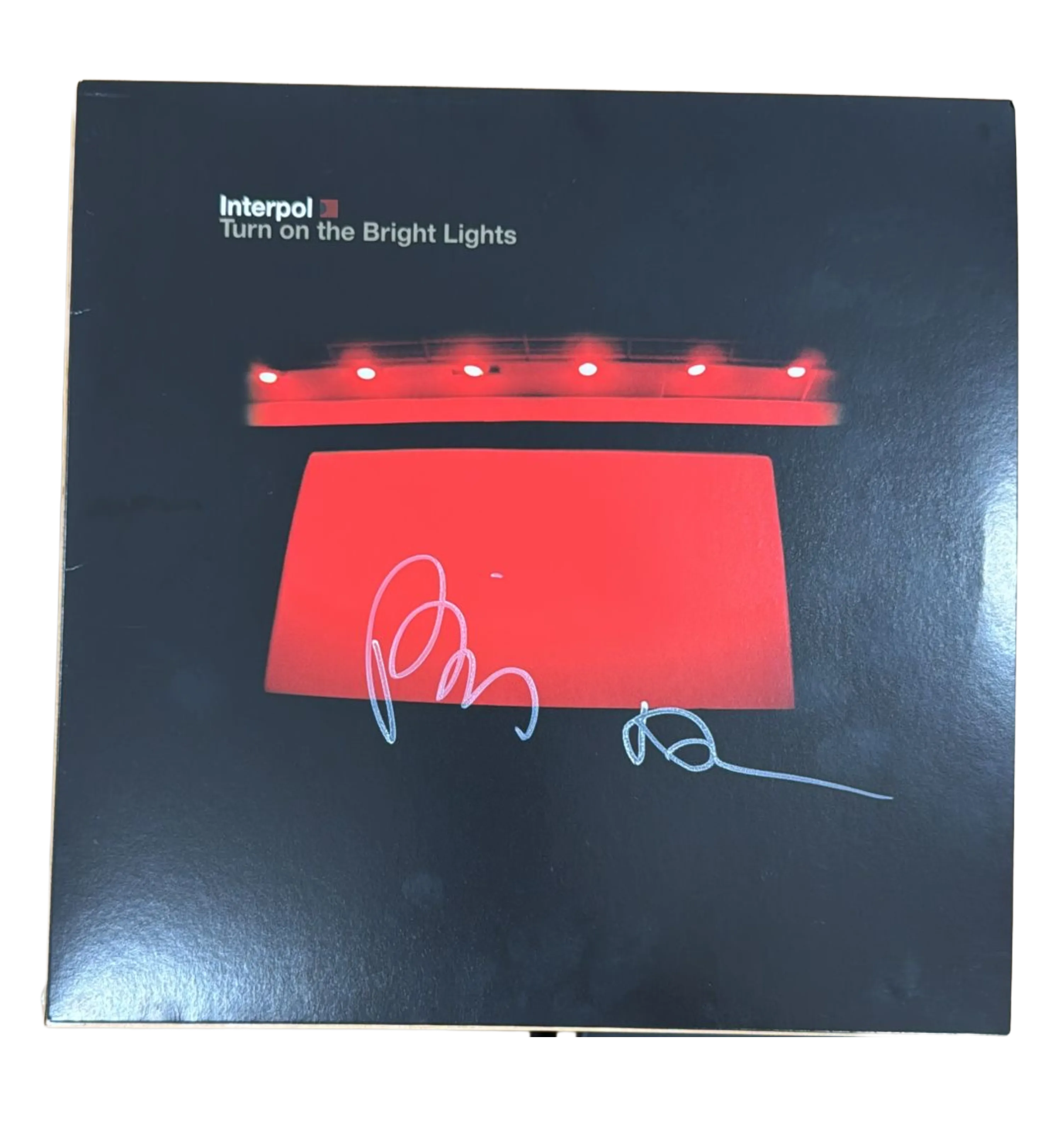 Vinil Autografado Interpol — imagem 1 de 3