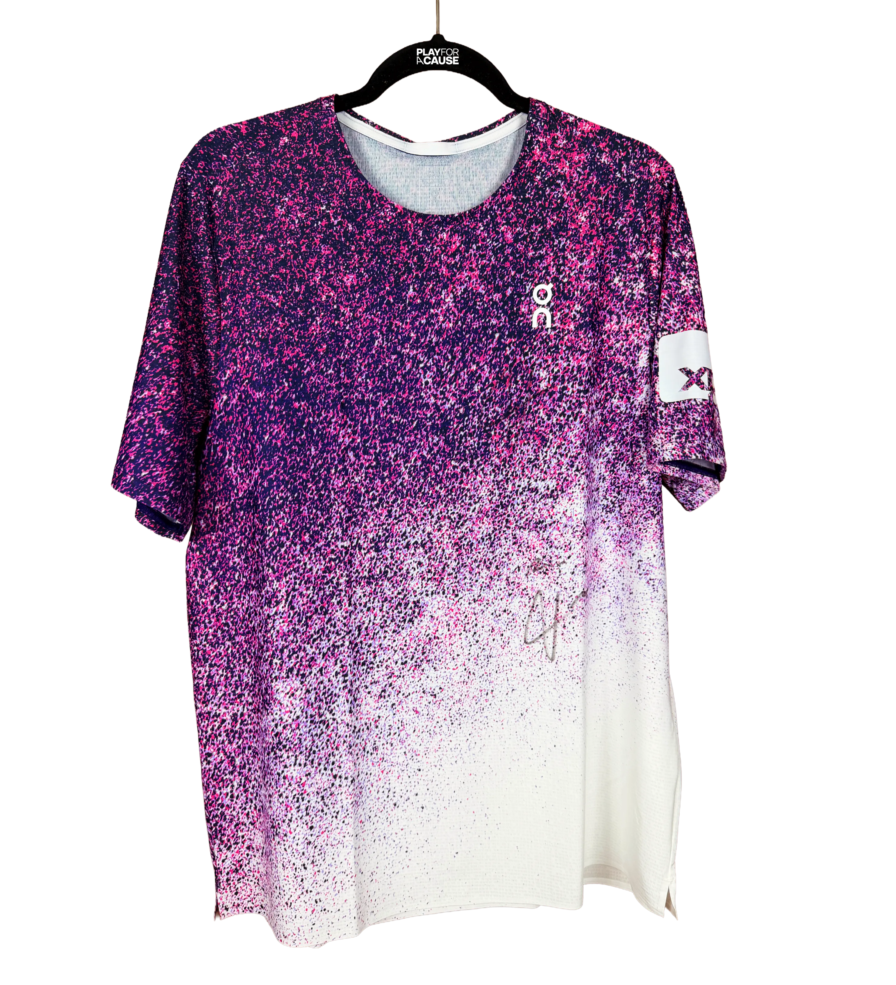 Official Shirt - On - Joao Fonseca - Roland Garros 2026 - Joao Fonseca 3 x 2 Djokovic - Autographed by the Brazilian Tennis Player — imagem 1 de 3