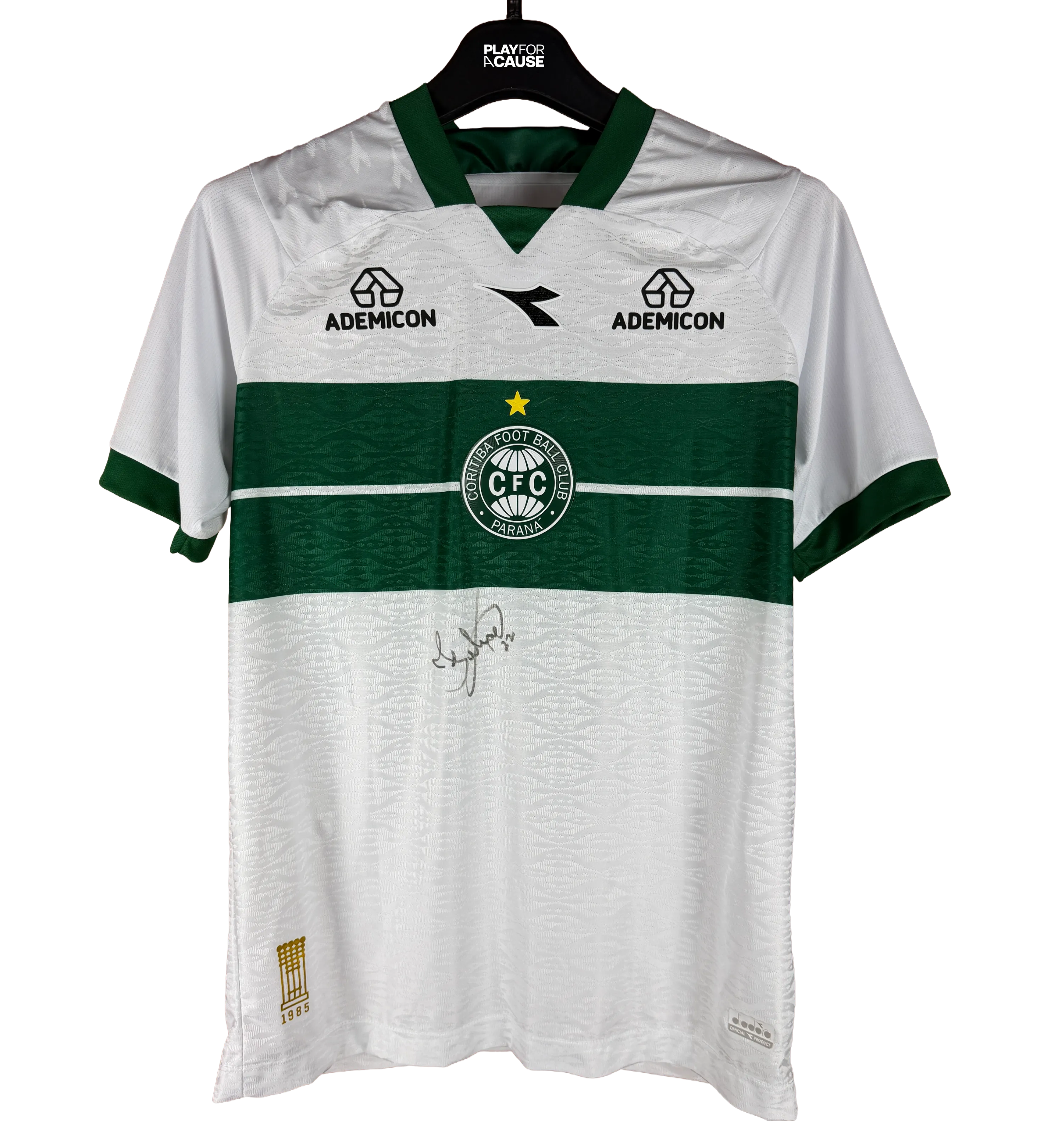 Camisa Coritiba Autografada Por Felipe Guimarães CFC x REM Brasileirão 2026 — imagem 1 de 7