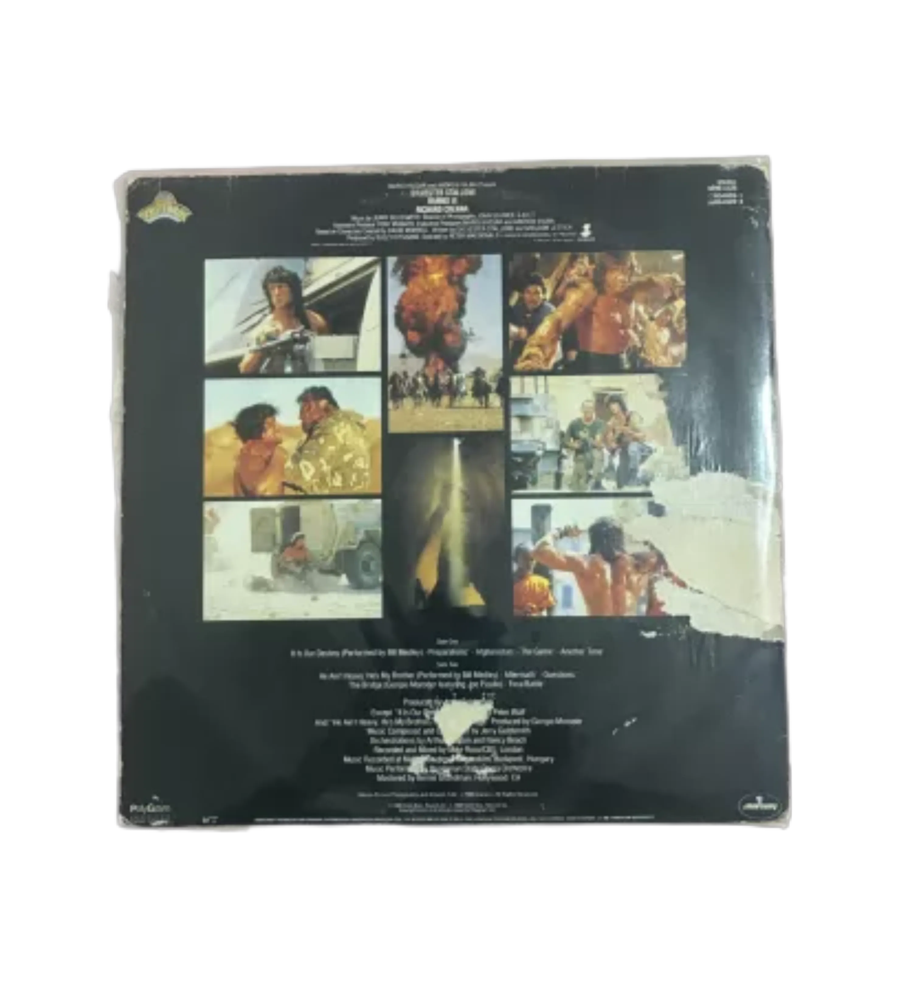 Original Ticket – Cinema Teatro Takarazuka / Japan – 1988 – Premiere of Rambo III – Signed by Sylvester Stallone + Official Rambo III Vinyl LP – Polygram 1988 — imagem 3 de 3