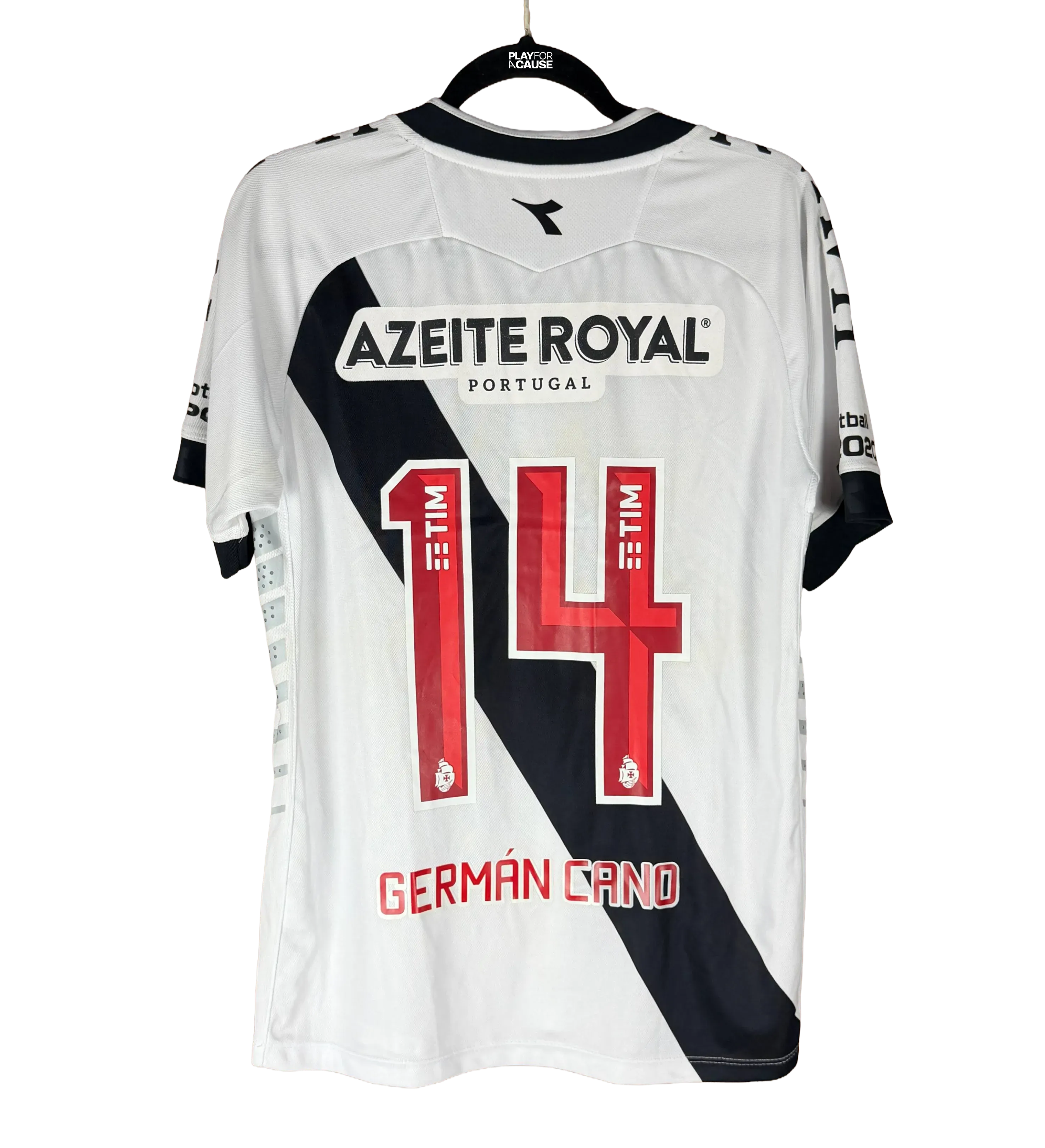 Camiseta Vasco – Germán Cano #14 – Temporada 2020 – Firmada por el Jugador — imagem 2 de 3