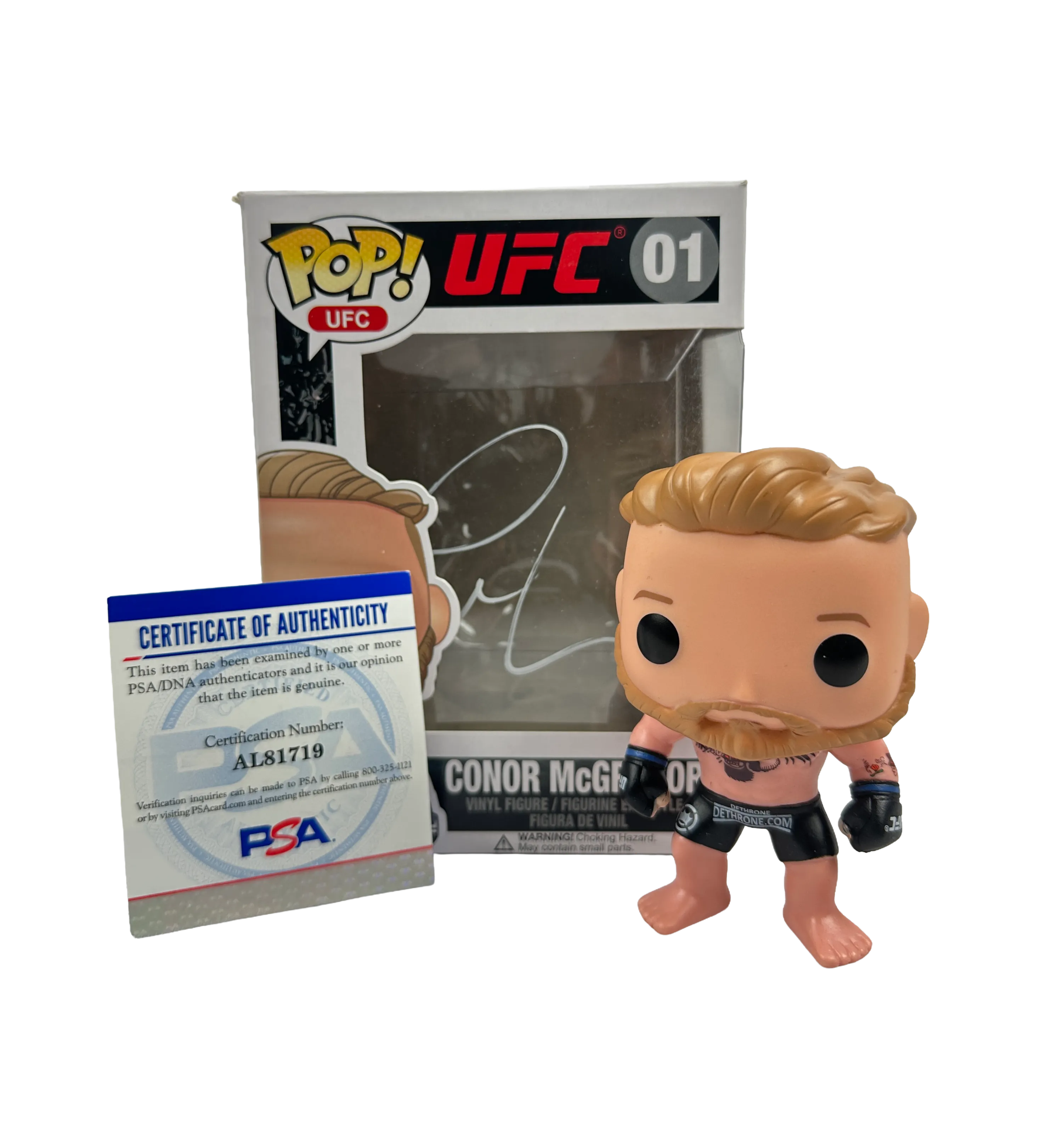Conor McGregor Autographed Funko Pop — imagem 1 de 6