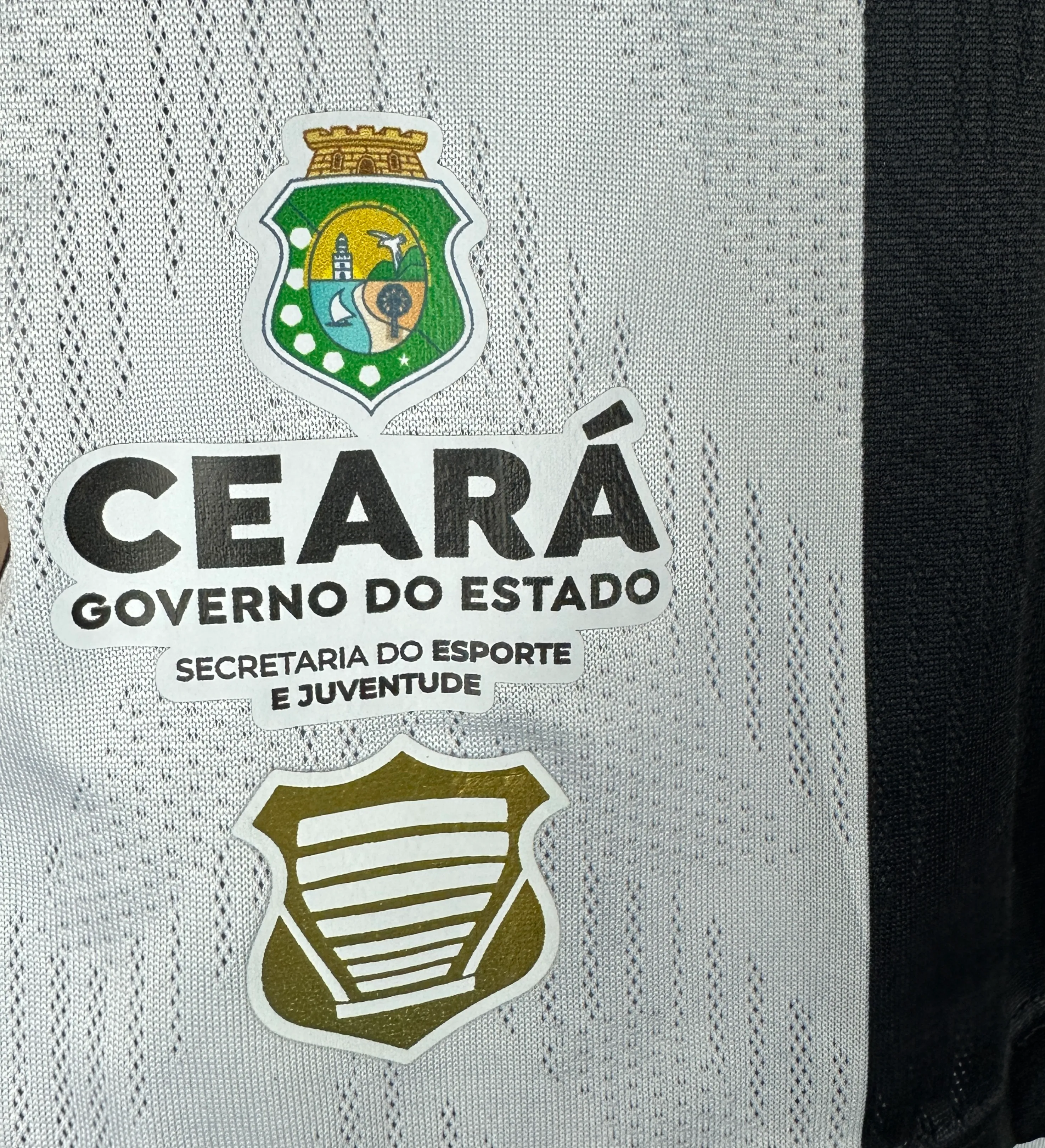 Camiseta Ceará – CEA vs BOT – Brasileirão 2025 – Usada y Firmada por el Jugador — imagem 6 de 8