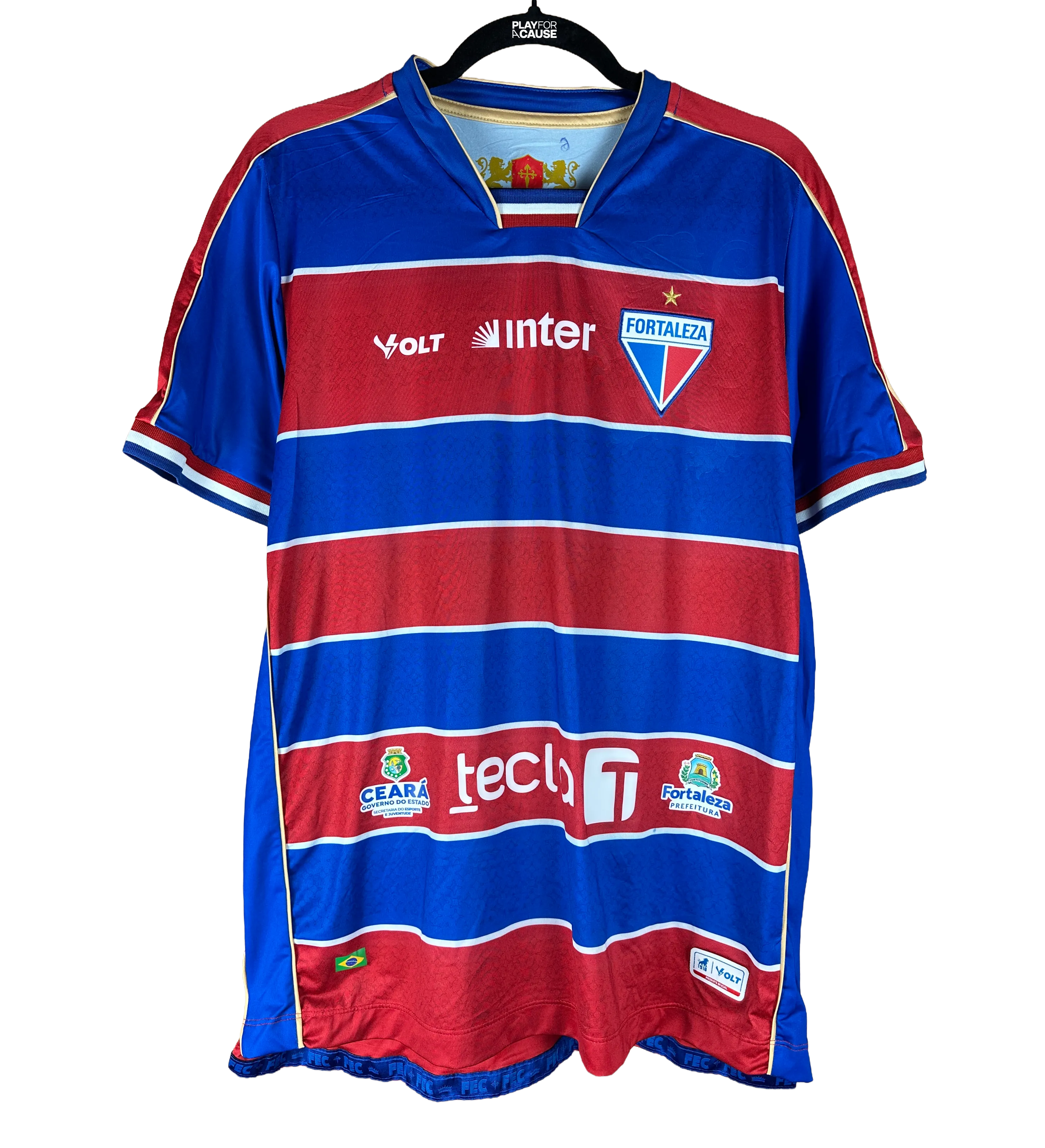 Camisa Fortaleza Lucas Emanoel Fortaleza x Cuiabá Estreia do Uniforme 2026 Série B 2026 — imagem 1 de 3
