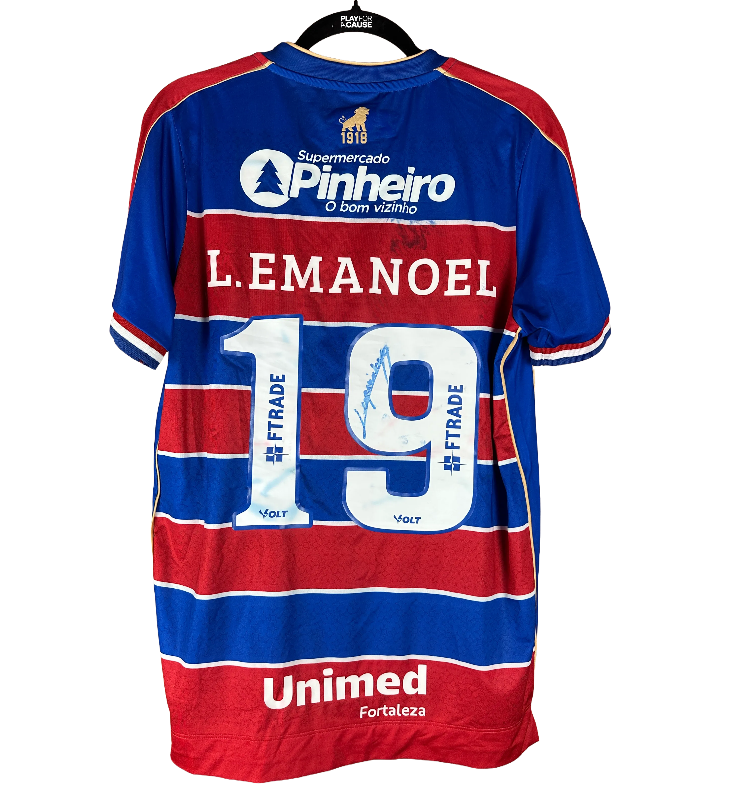 Camisa Fortaleza Lucas Emanoel Fortaleza x Cuiabá Estreia do Uniforme 2026 Série B 2026 — imagem 2 de 3