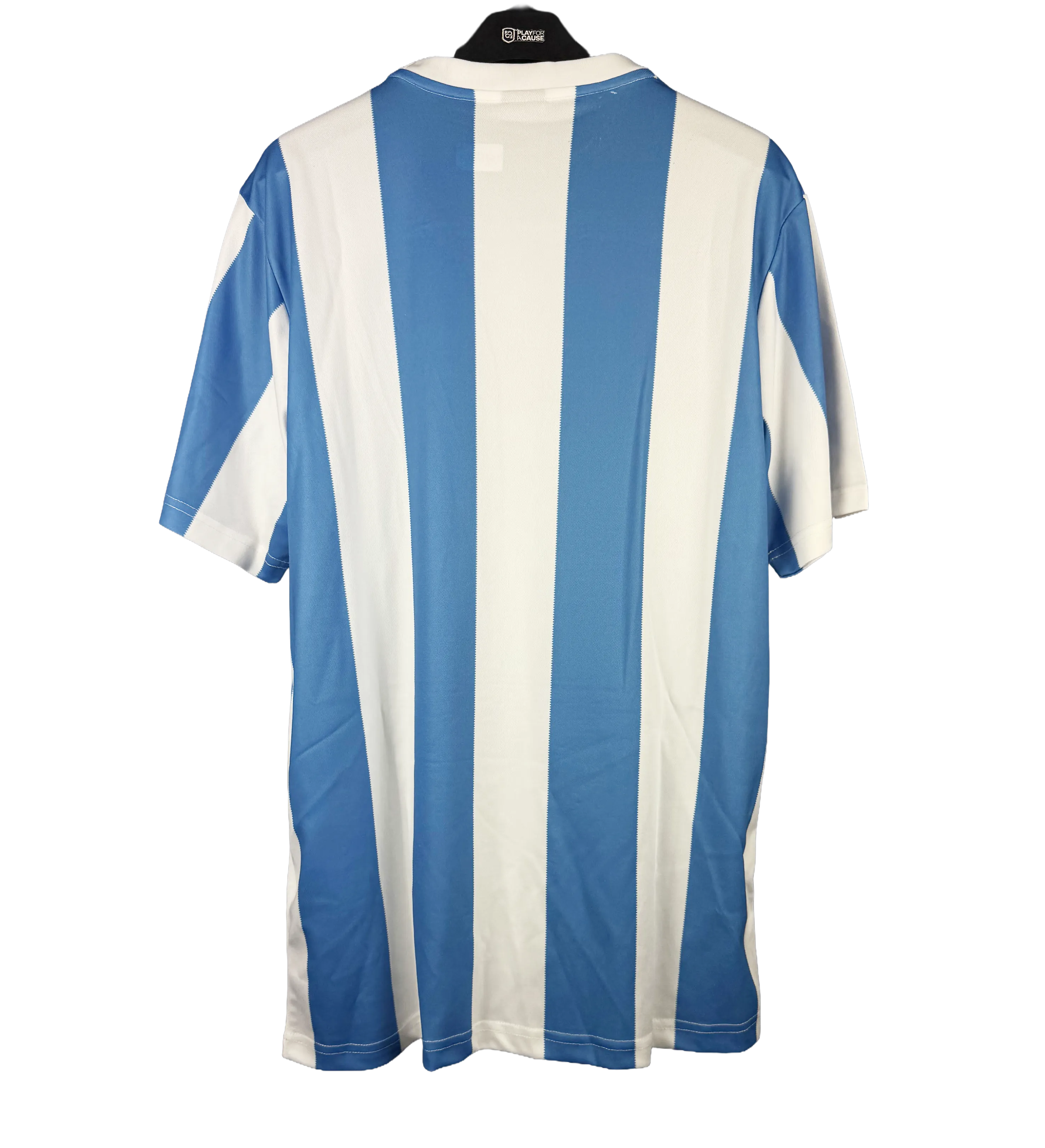 Camisa Retrô Argentina Autografada Pelo Maradona Copa do Mundo 1986 — imagem 2 de 2