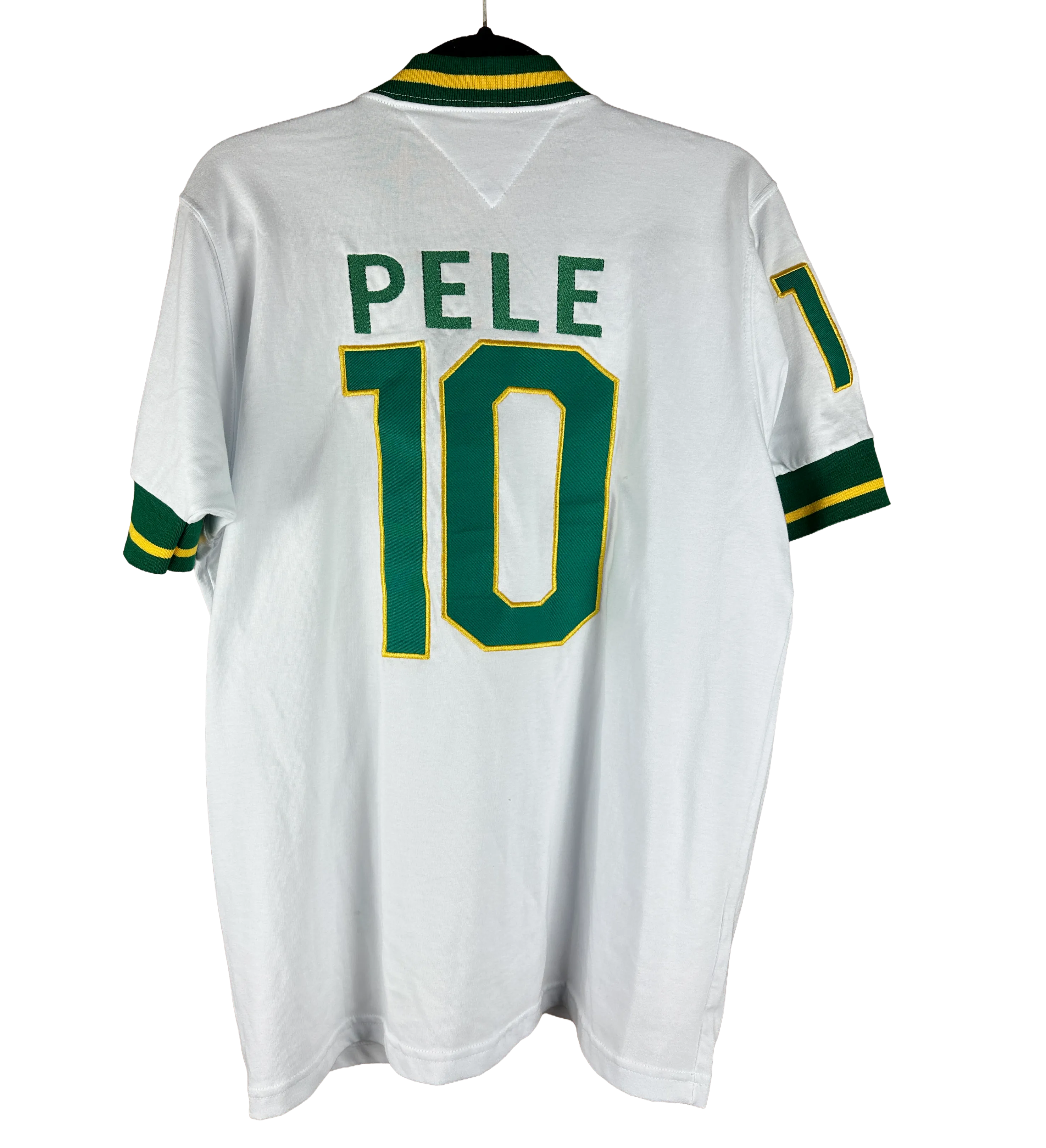 Camisa Athleta Pelé New York Cosmos Autografada pelo Rei — imagem 2 de 3