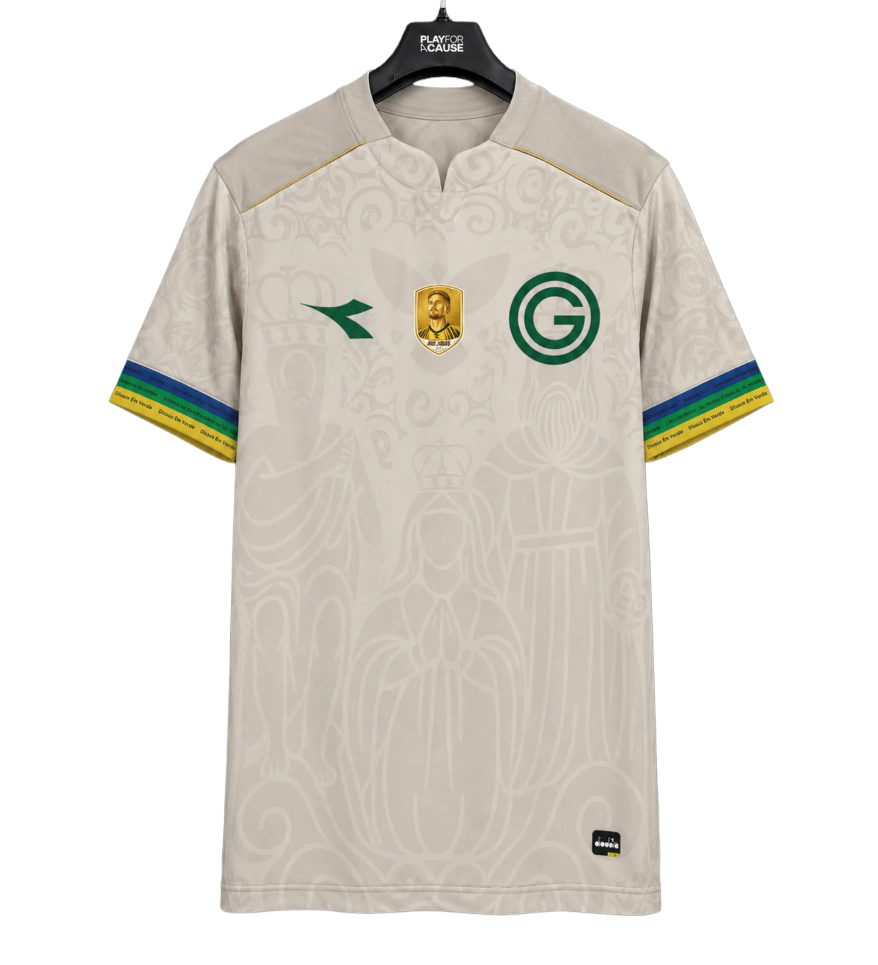 Camisa Goiás Tadeu Especial 400 jogos GOI x SBC Usada e Autografada + Entrega Presencial com Tadeu no CT — imagem 6 de 7