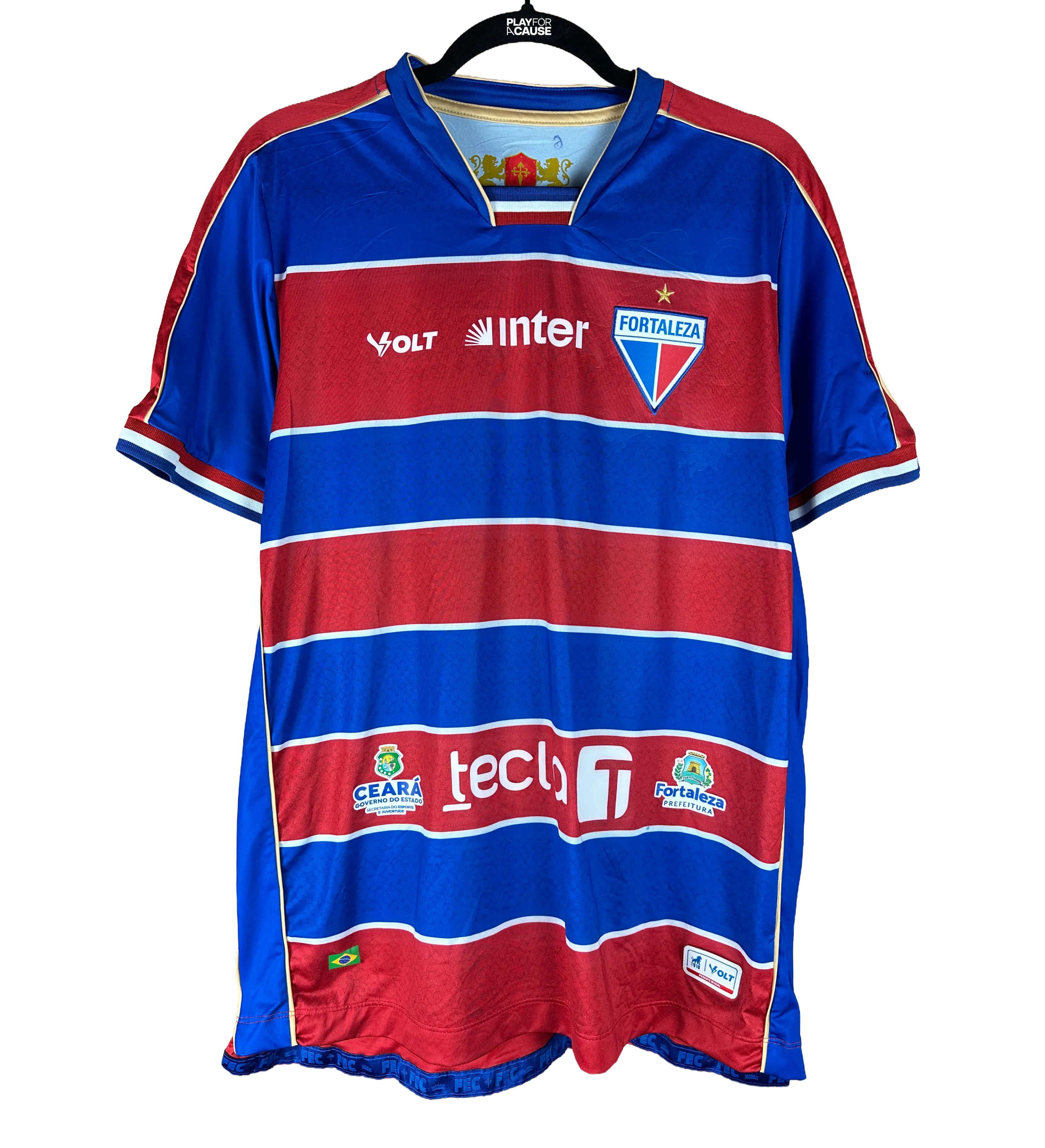 Camisa Fortaleza Brítez Fortaleza x Cuiabá Estreia do Uniforme 2026 Série B 2026 — imagem 1 de 2