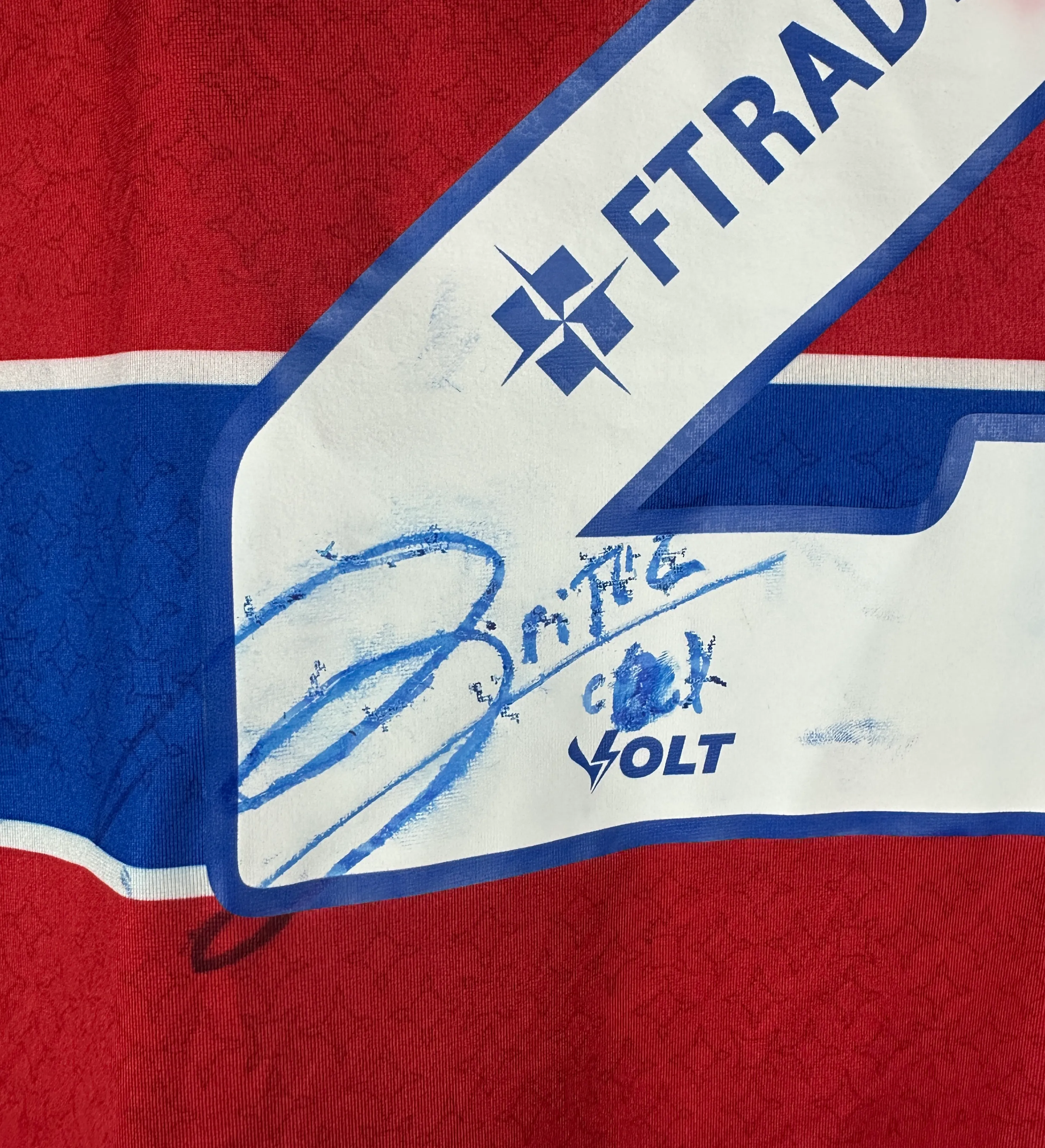 Camisa Fortaleza Brítez Fortaleza x Cuiabá Estreia do Uniforme 2026 Série B 2026 — imagem 2 de 2