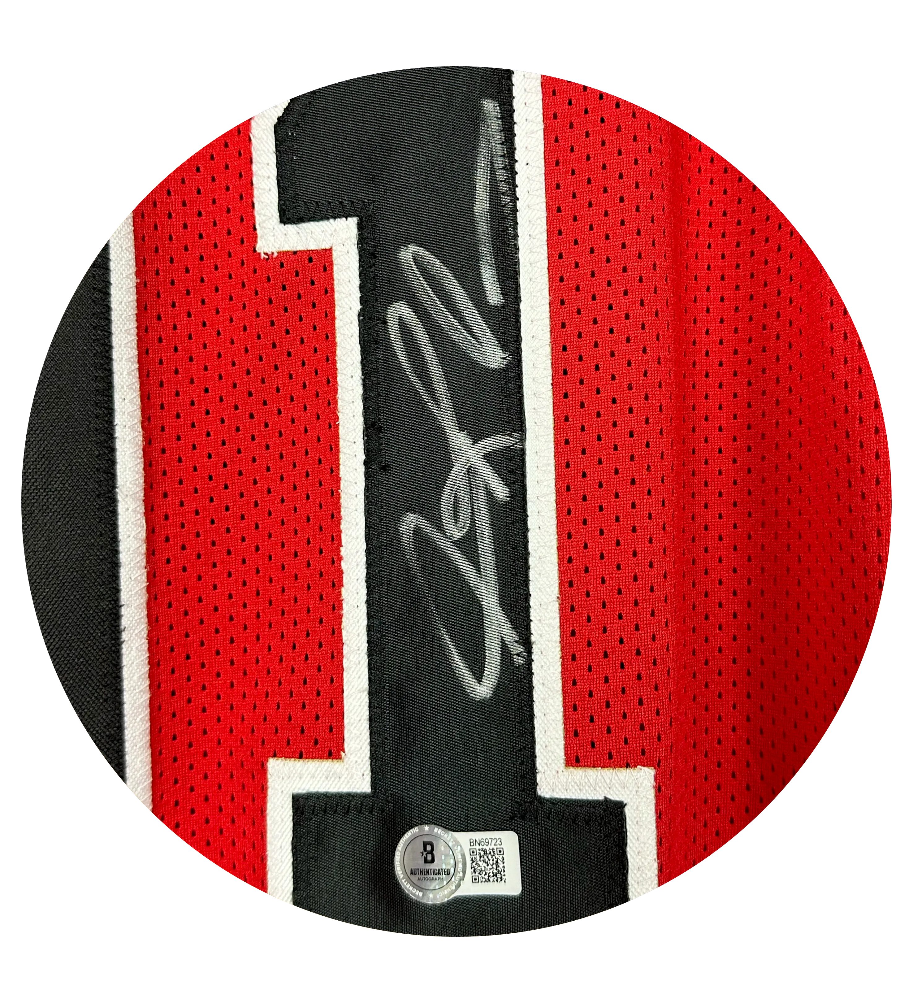 Camisa Chicago Bulls Autografada Pelo Rodman — imagem 3 de 4