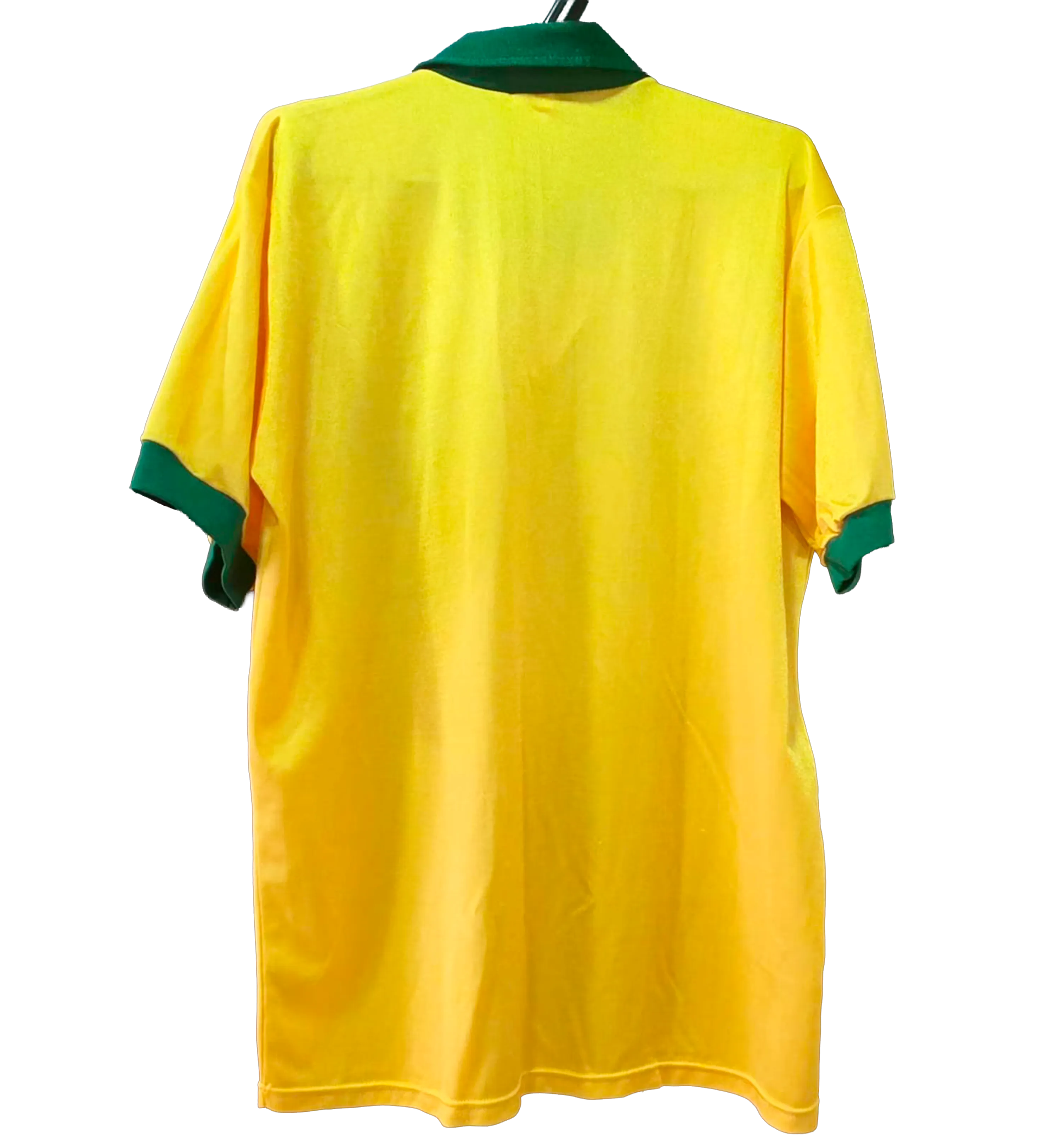 Original Brazil national football team Jersey – 1990 Season – Signed by Branco, Acácio Cordeiro Barreto, Bebeto, Ricardo Rocha, Mauro Galvão and Renato Gaúcho — imagem 2 de 3