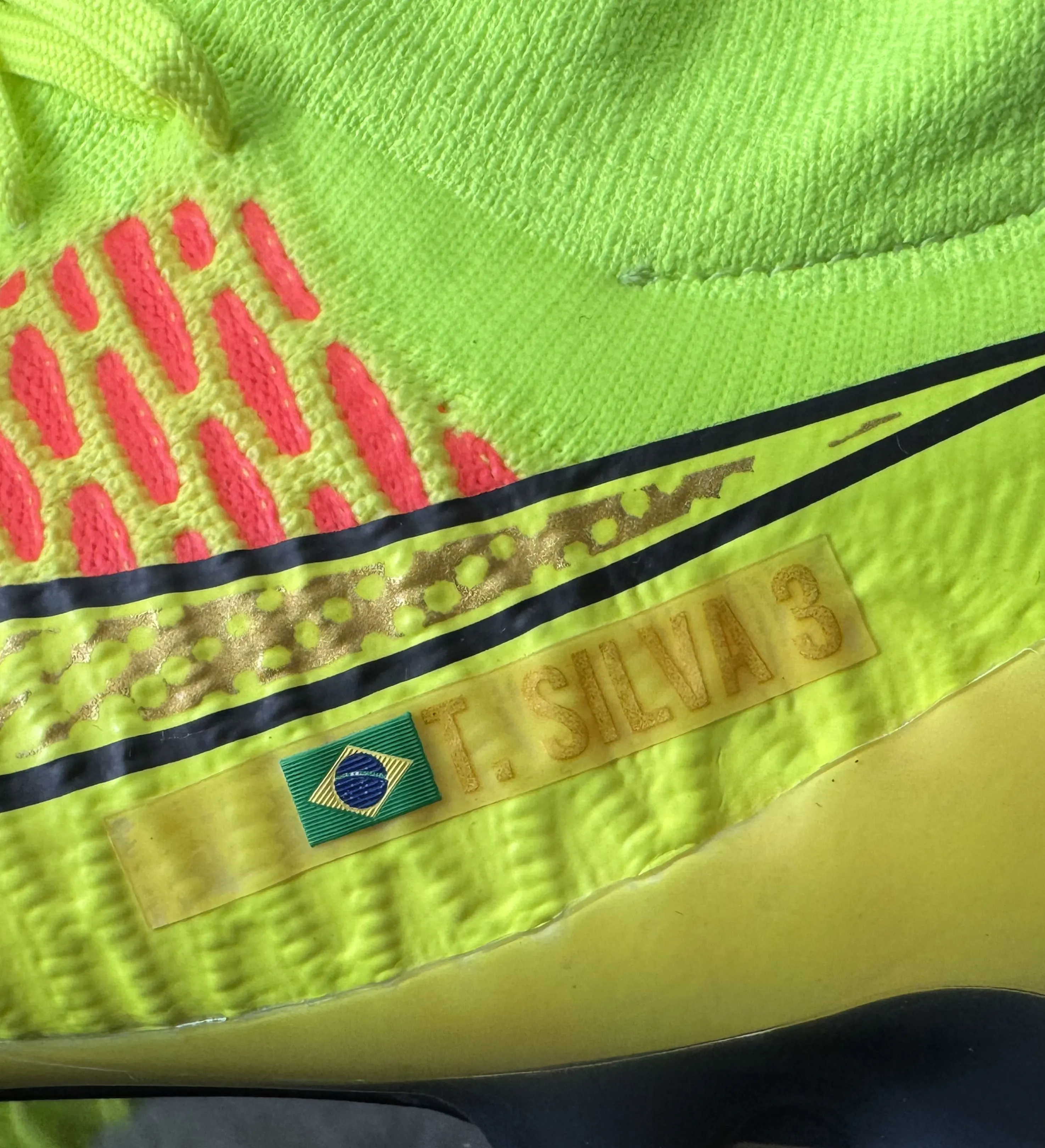 Chuteira Thiago Silva Seleção Brasileira Copa do Mundo 2014 Usada pelo Craque — imagem 3 de 4