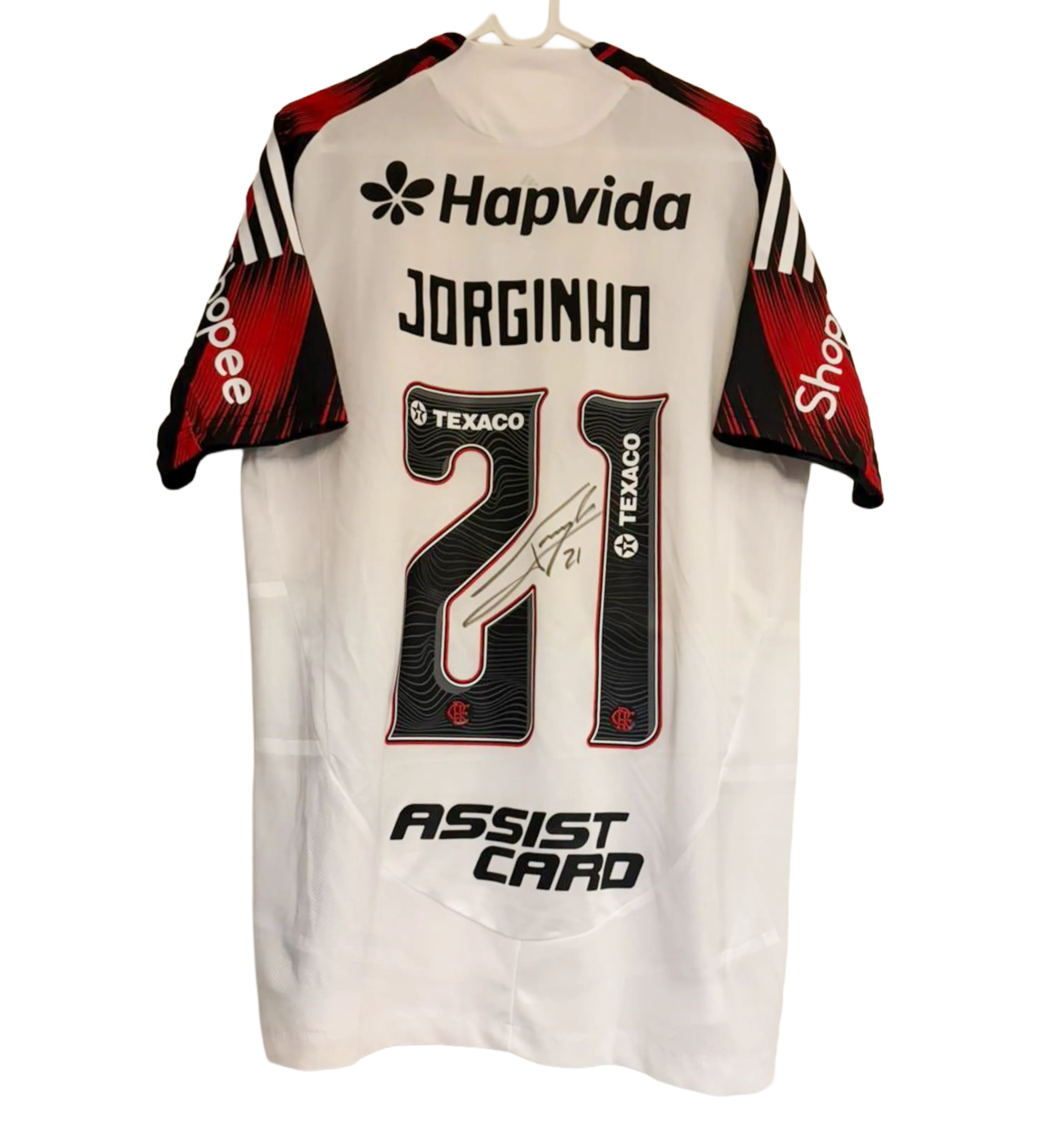Flamengo Jersey - Jorginho - 2025 Season - Autographed by the Star — imagem 2 de 3