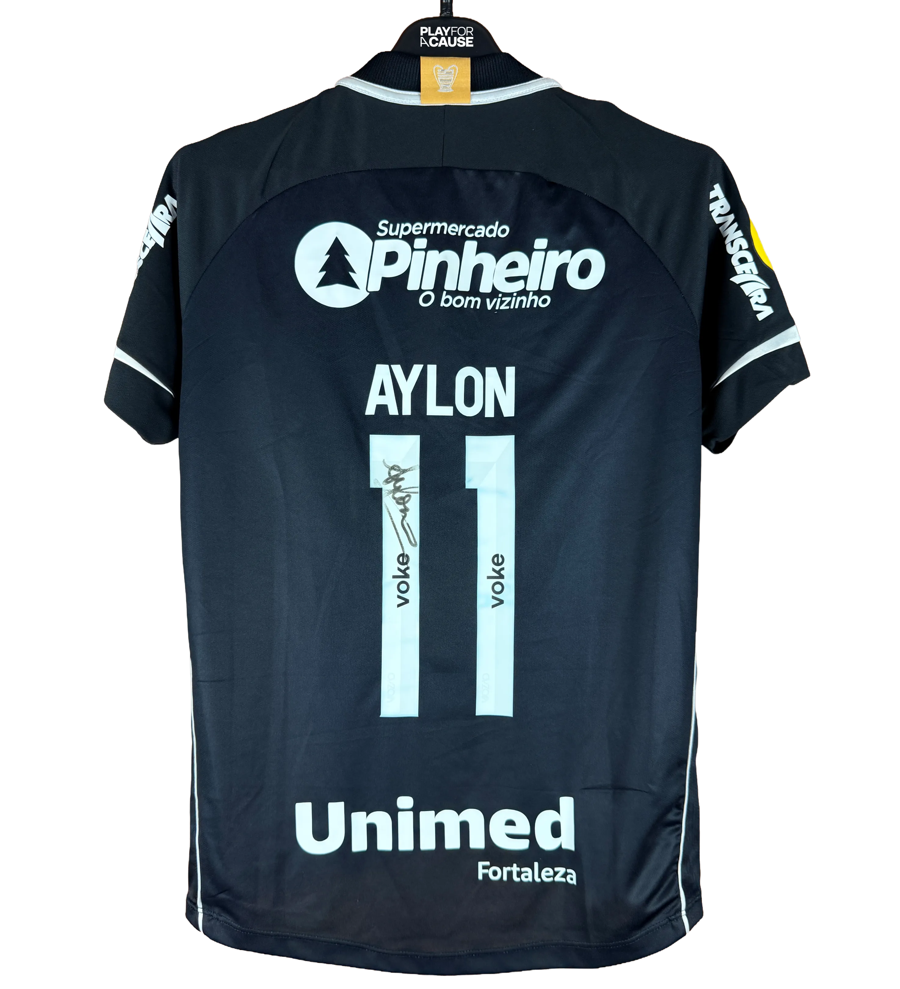 Camiseta Ceará – CEA vs BOT – Brasileirão 2025 – Usada y Firmada por el Jugador — imagem 2 de 7