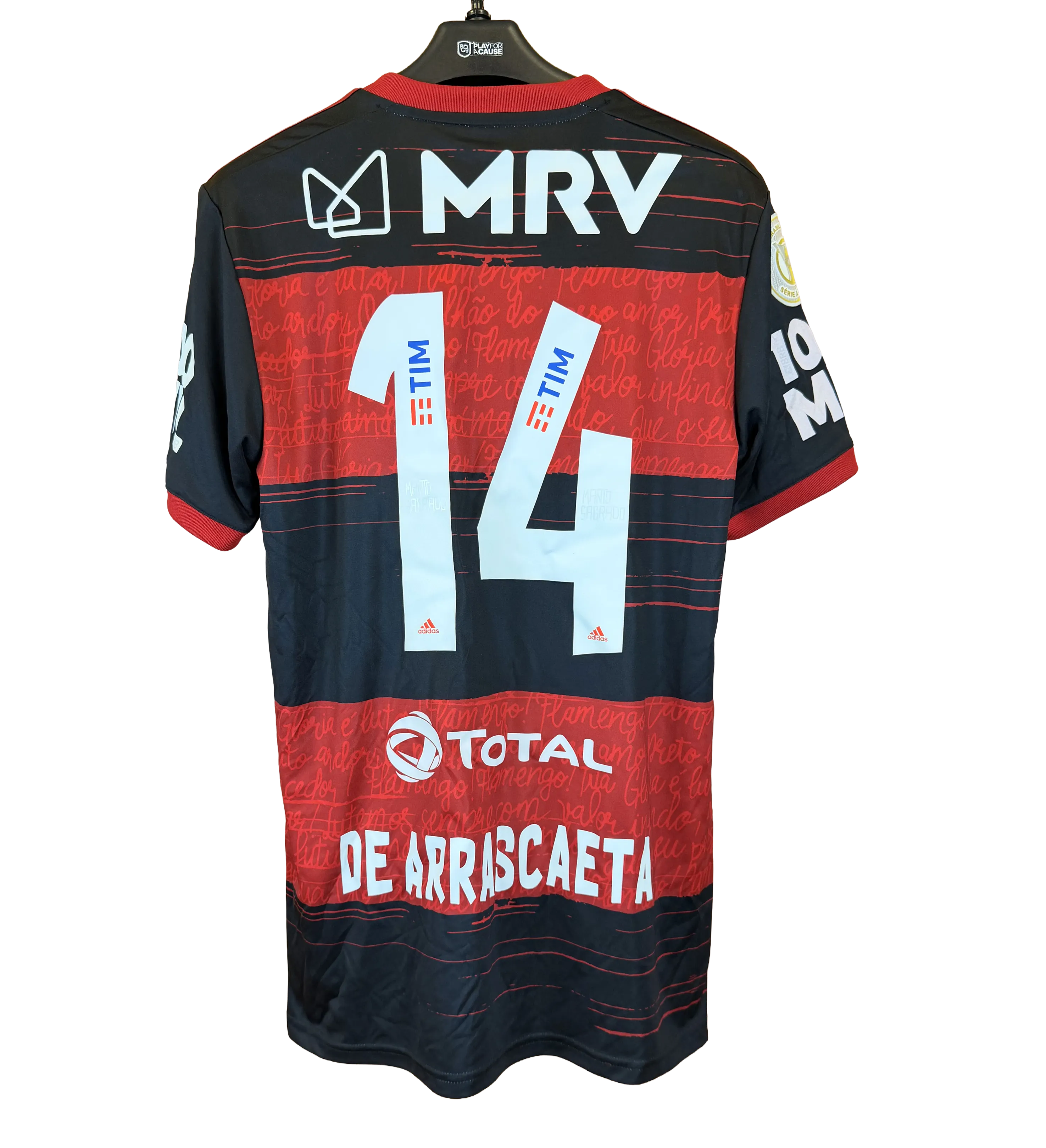 Camisa Flamengo Arrascaeta Brasileirão 2020 Edição 100 Mil Contas BRB — imagem 2 de 3