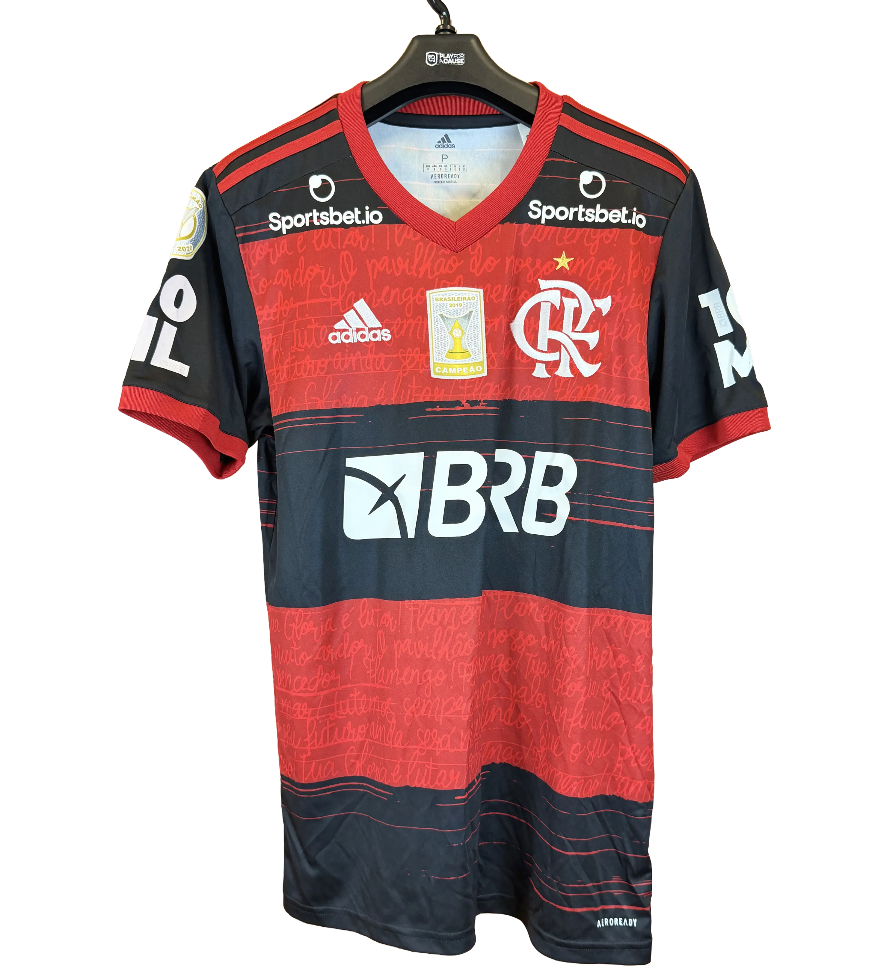 Camisa Flamengo Arrascaeta Brasileirão 2020 Edição 100 Mil Contas BRB — imagem 1 de 3