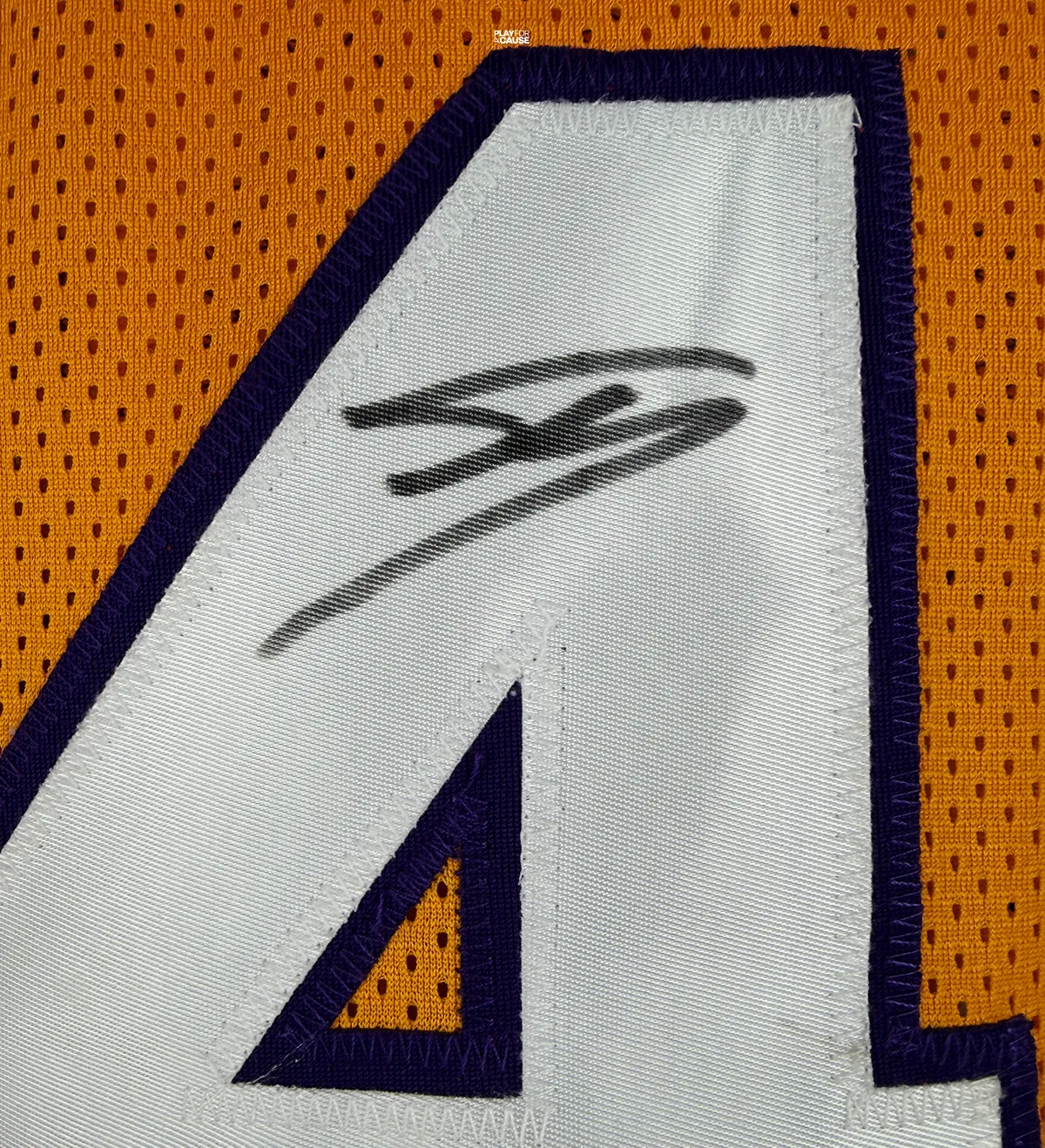 Camisa Autografada Los Angeles Lakers Shaquille O'Neal — imagem 3 de 3