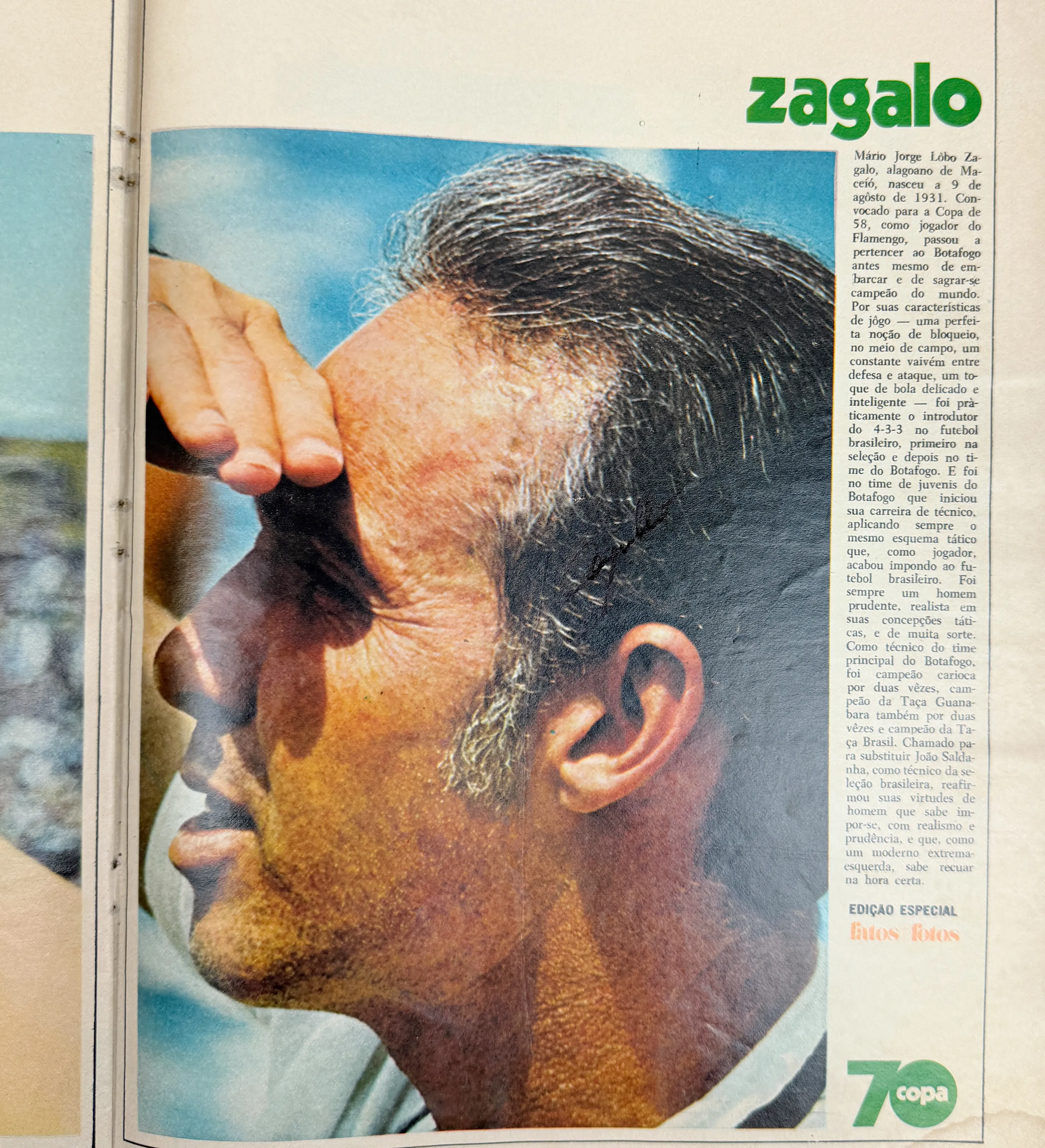 Fatos e Fotos Magazine - Special Ed. - June/1970 - The Giants of the World Cup - Autographed by the entire squad - Including Pele / Felix / C. Alberto / Brito / Piazza / Clodoaldo / Gerson / Rivelino / Jairzinho / Tostao / Ado / Leao / Ze Maria / Joel / R. Miranda / Dario / Caju / Edu and Zagallo — imagem 22 de 22
