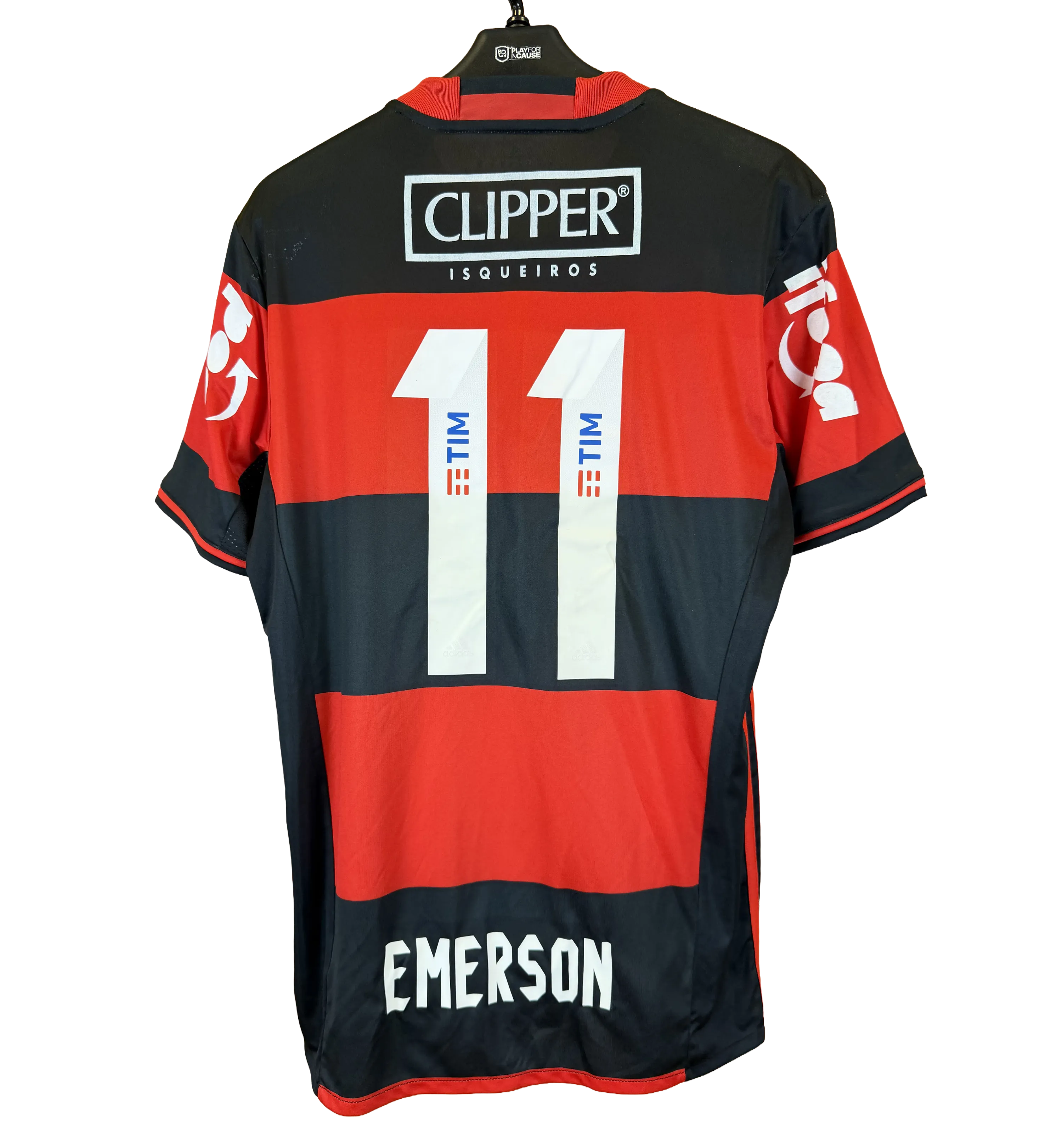 Flamengo Match-Issued Jersey – Emerson Sheik #11 – 2016 Season — imagem 2 de 3