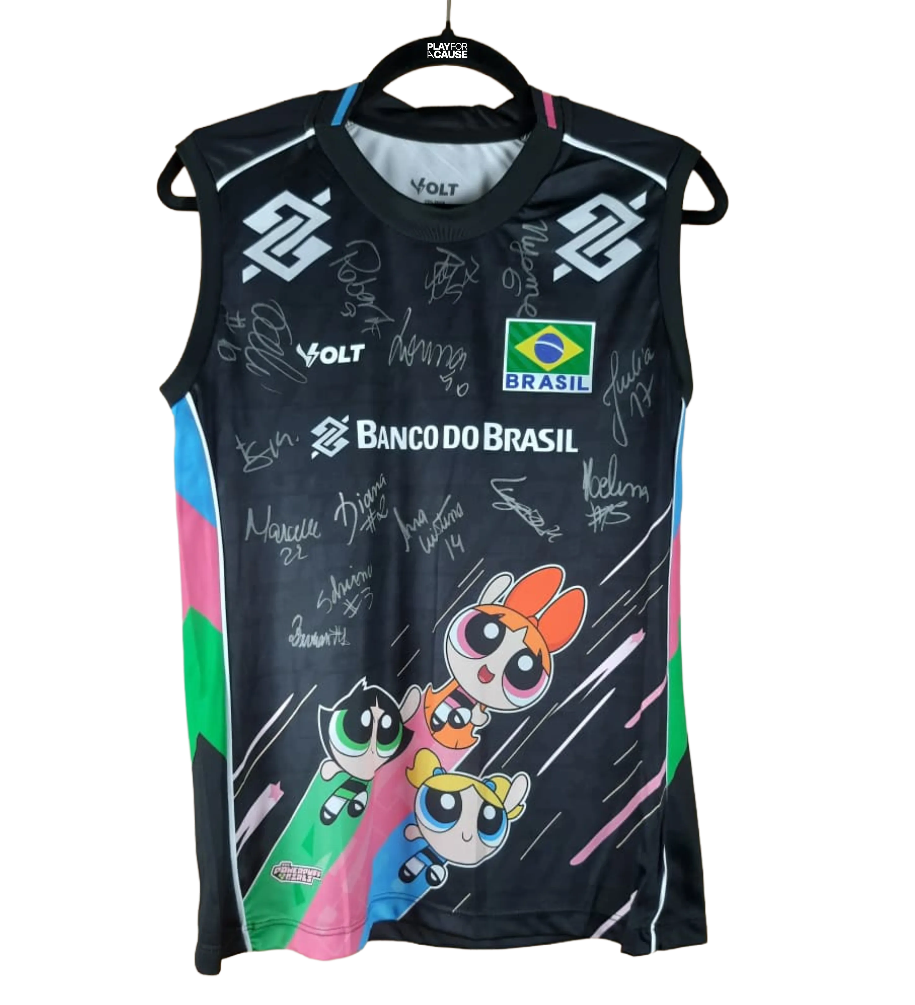 Camiseta Autografada Seleção Feminina De Vôlei Campeã Do Sul-Americano 2026 — imagem 1 de 3