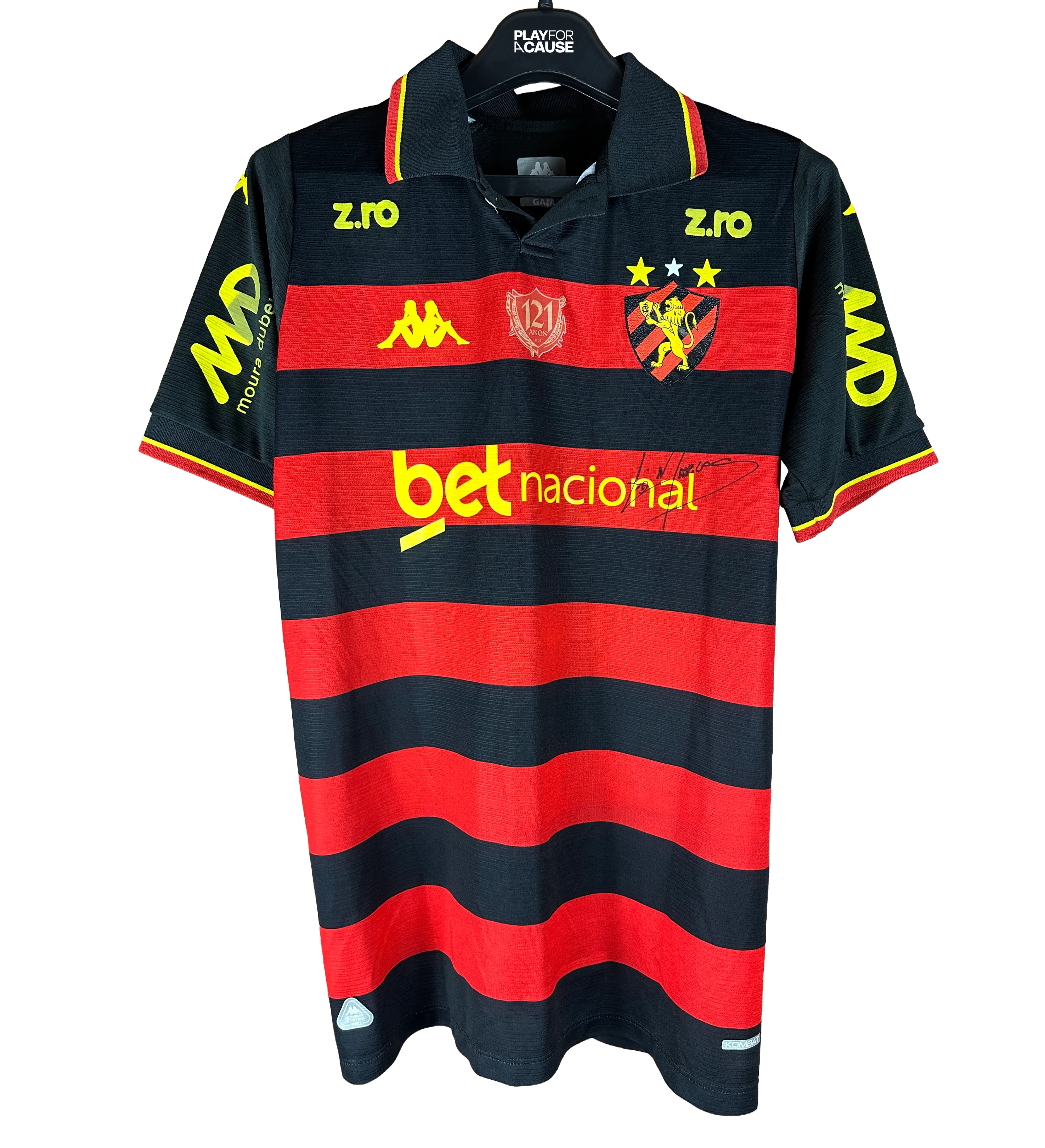 Camisa Sport Recife Zé Marcos Patch 121 anos SPT x CRB Brasileirão Série B 2026 — imagem 2 de 4
