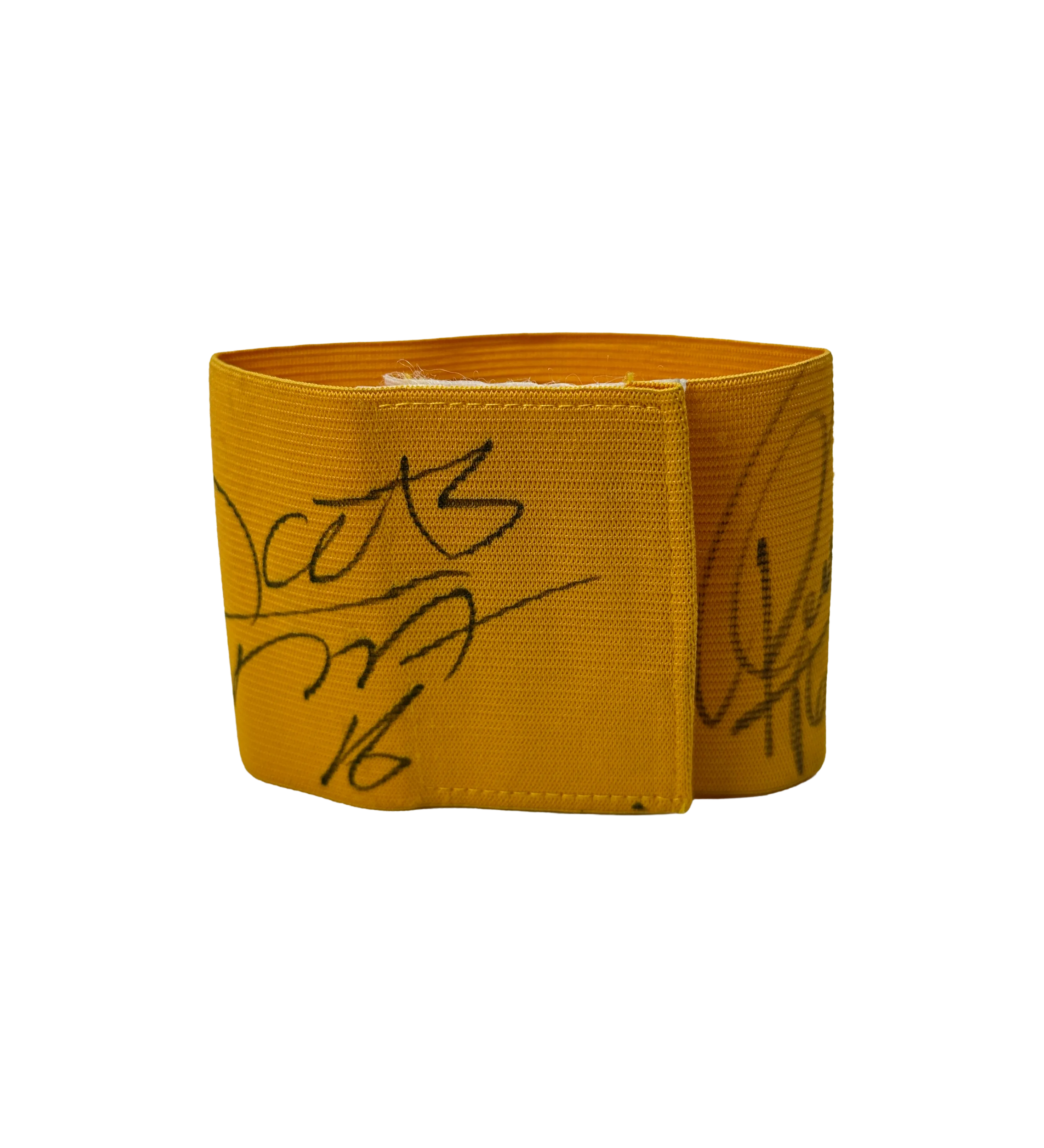Braçadeira de Capitão - Cruzeiro x Cuiabá - Autografado por Lucas Silva, Lucas Romero e Ramiro — imagem 3 de 3