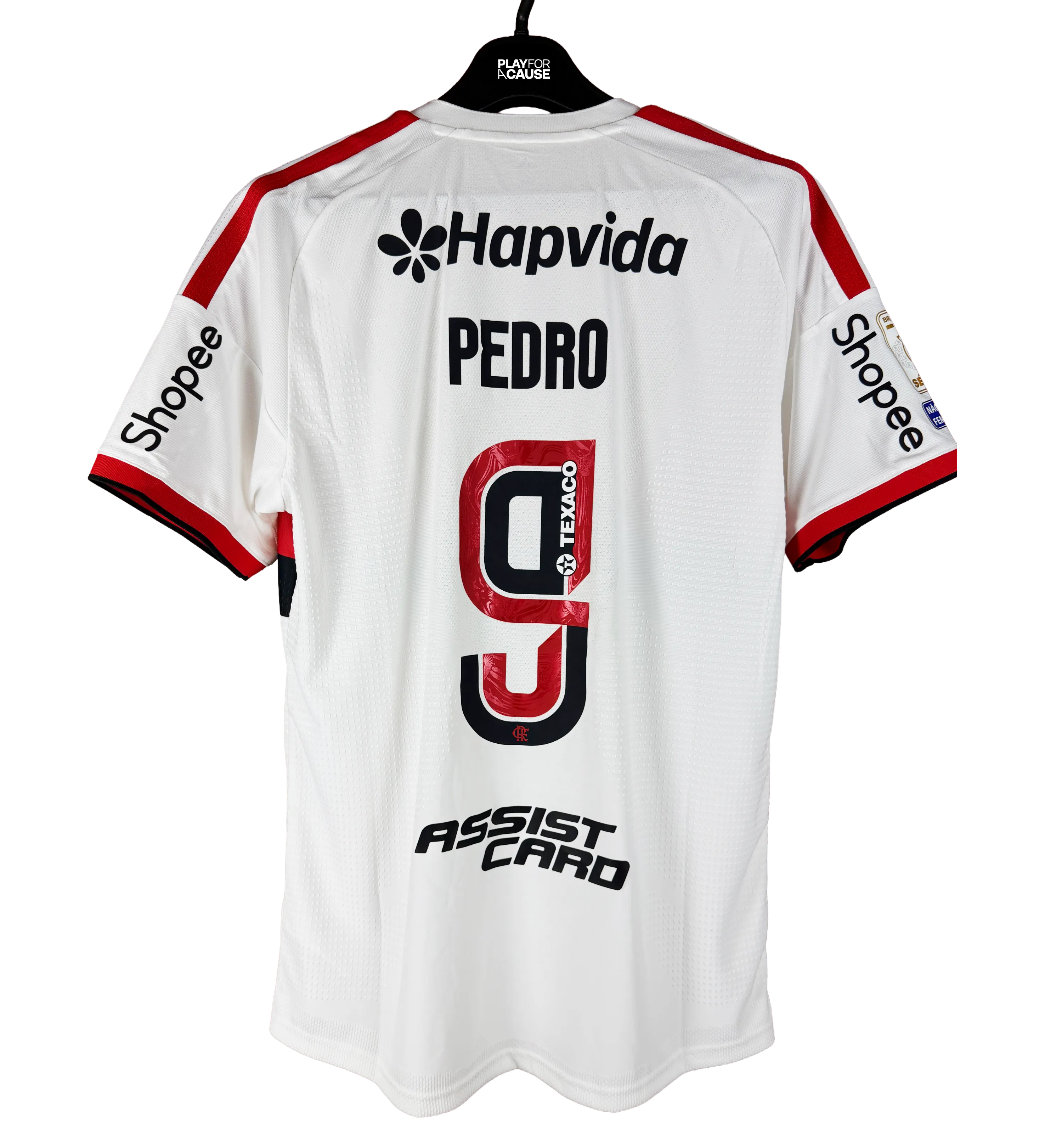 Camisa Flamengo Pedro Brasileirão 2026 Autografada pelo Elenco — imagem 2 de 3